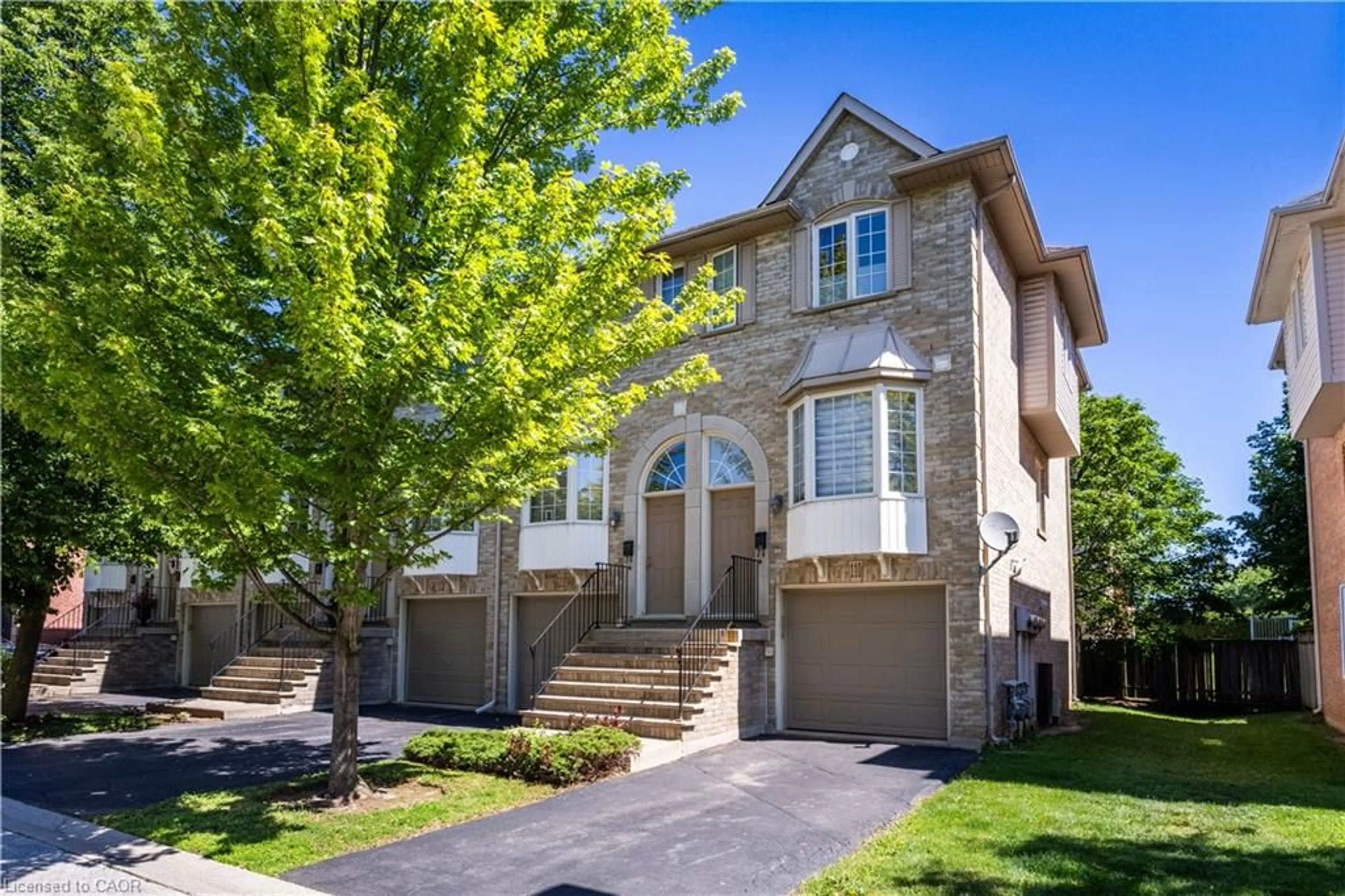 Home with brick exterior material, street for 3480 Upper Middle Rd #110, Burlington Ontario L7M 4R9