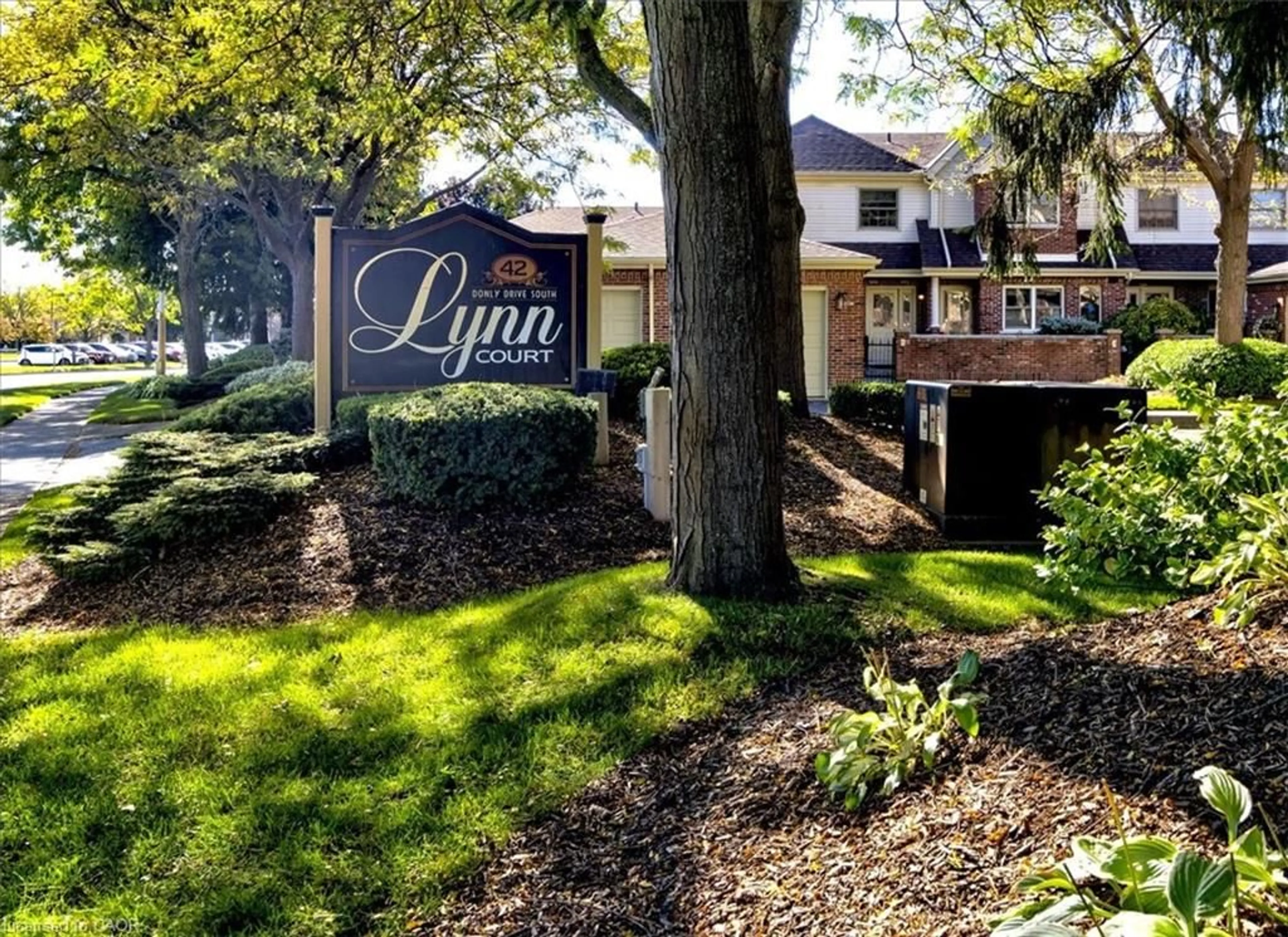 Patio, water/lake/river/ocean view for 42 Donly Dr #2, Simcoe Ontario N3Y 5L2