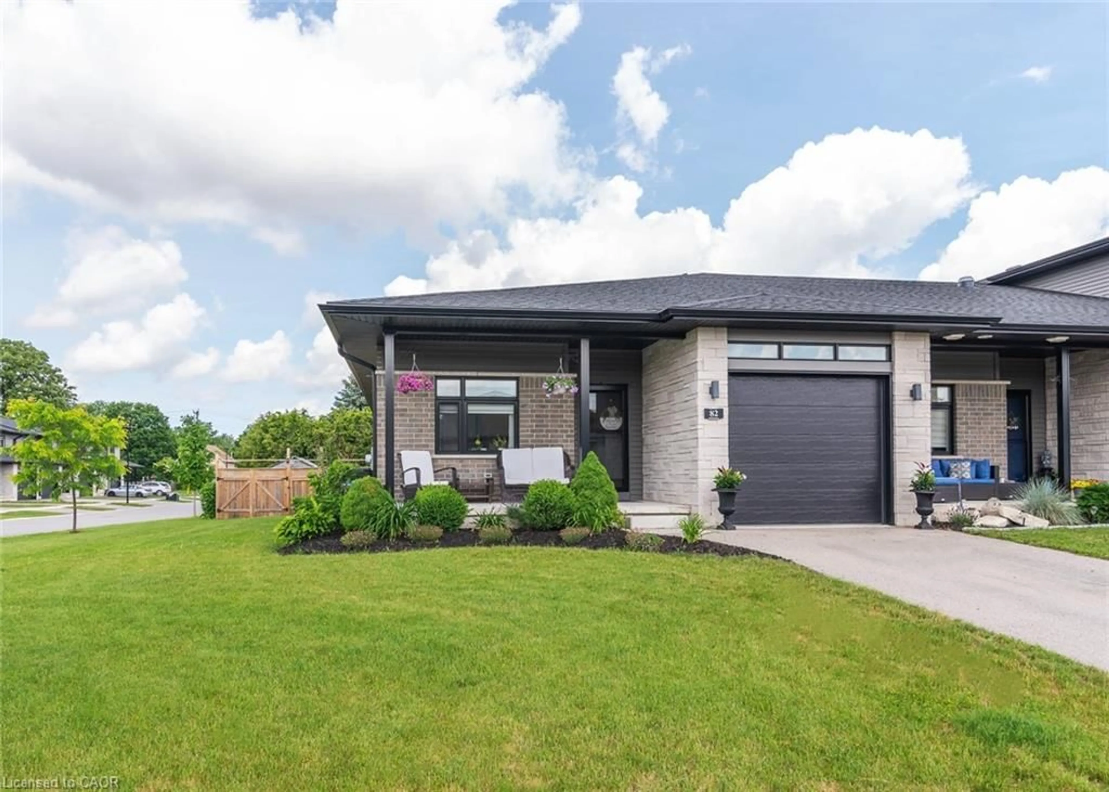 Home with brick exterior material, street for 82 Rowe Ave, Exeter Ontario N0M 1S1