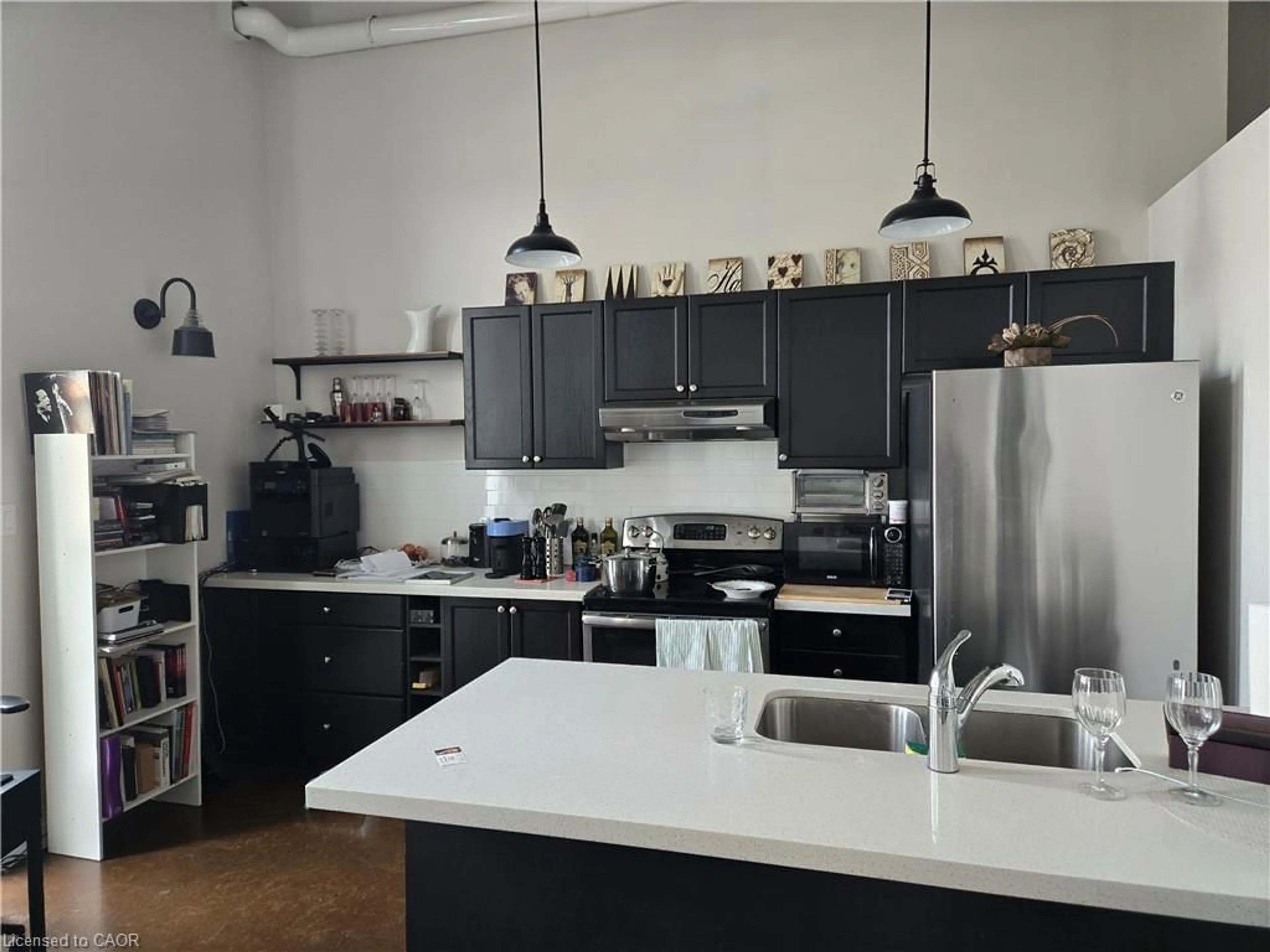 Standard kitchen, unknown for 11 Rebecca St #202, Hamilton Ontario L8R 3H7