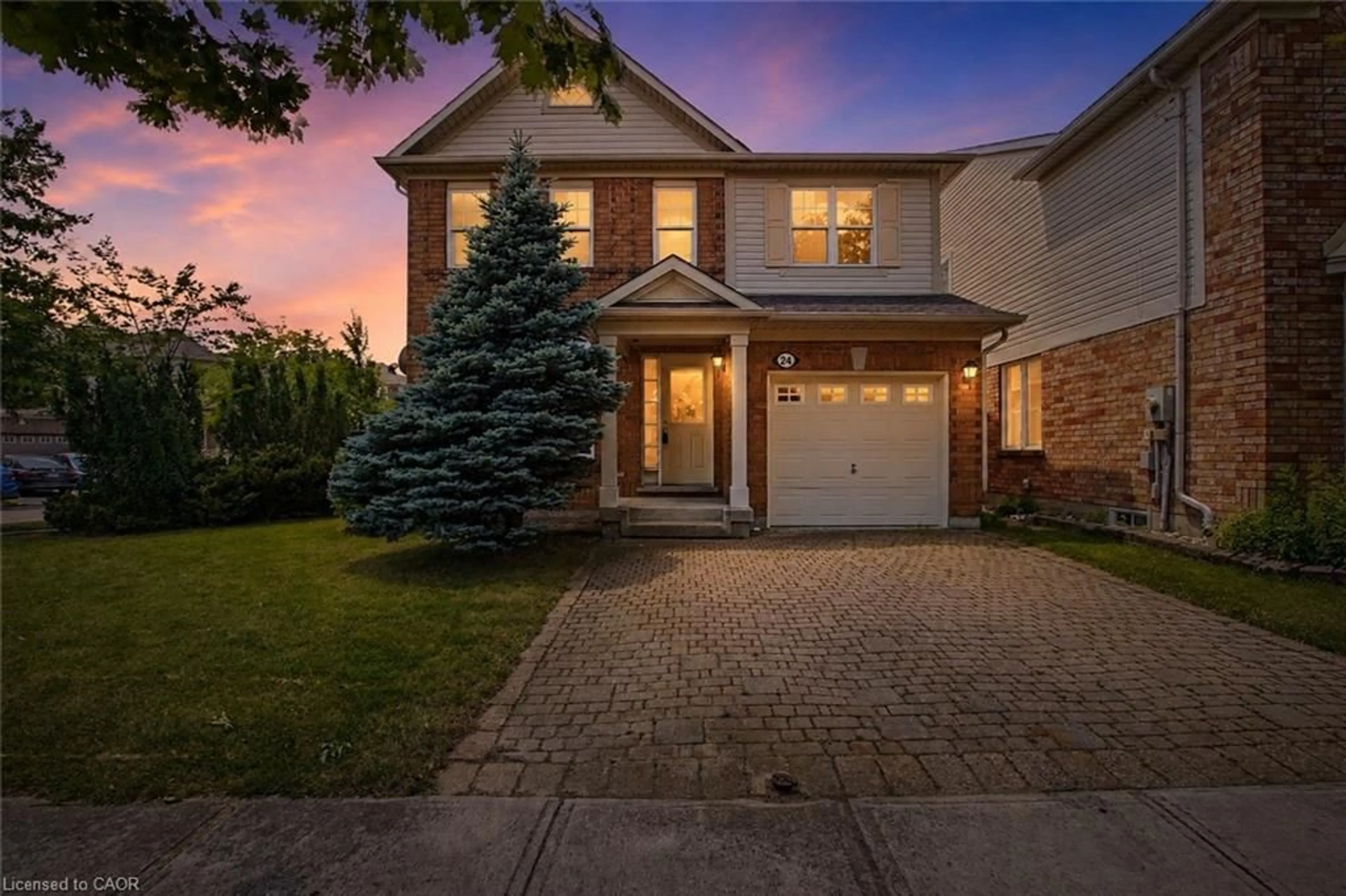 Home with brick exterior material, street for 24 Goreing St, Cambridge Ontario N1T 2E8