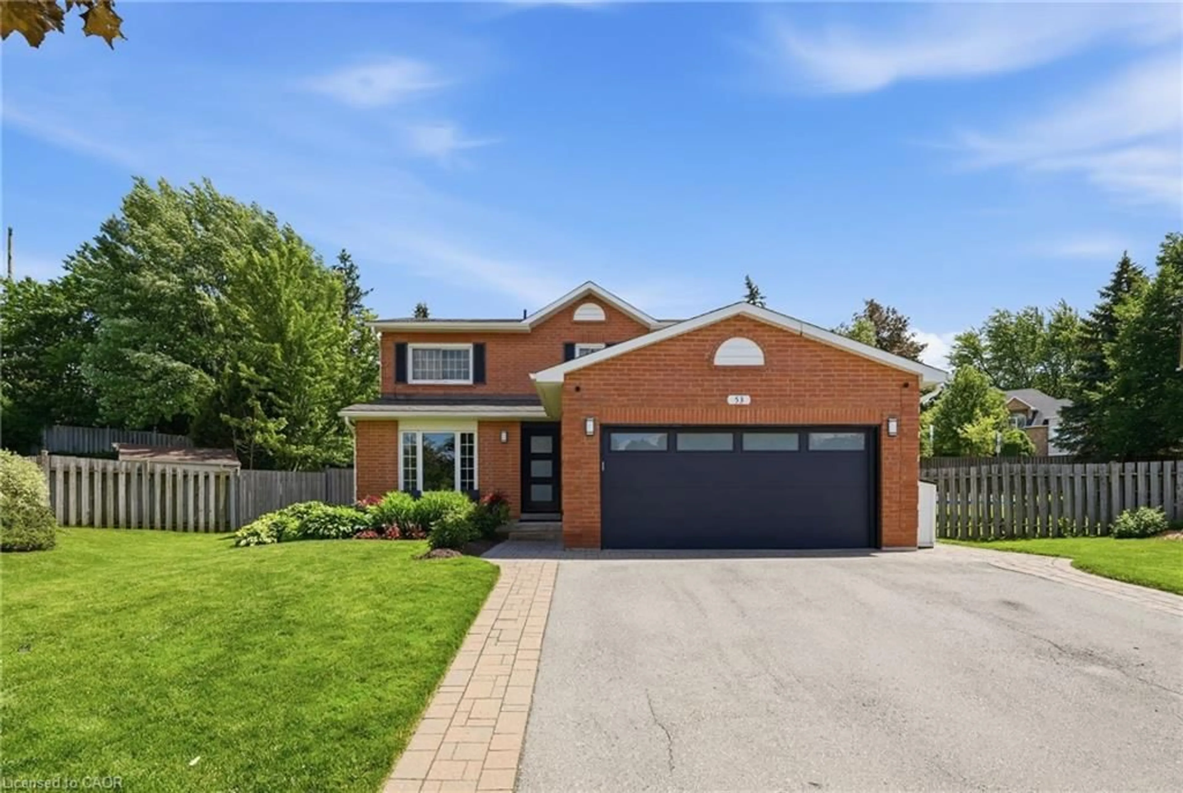Home with brick exterior material, street for 53 Glaceport Ave, Waterdown Ontario L9H 7E2