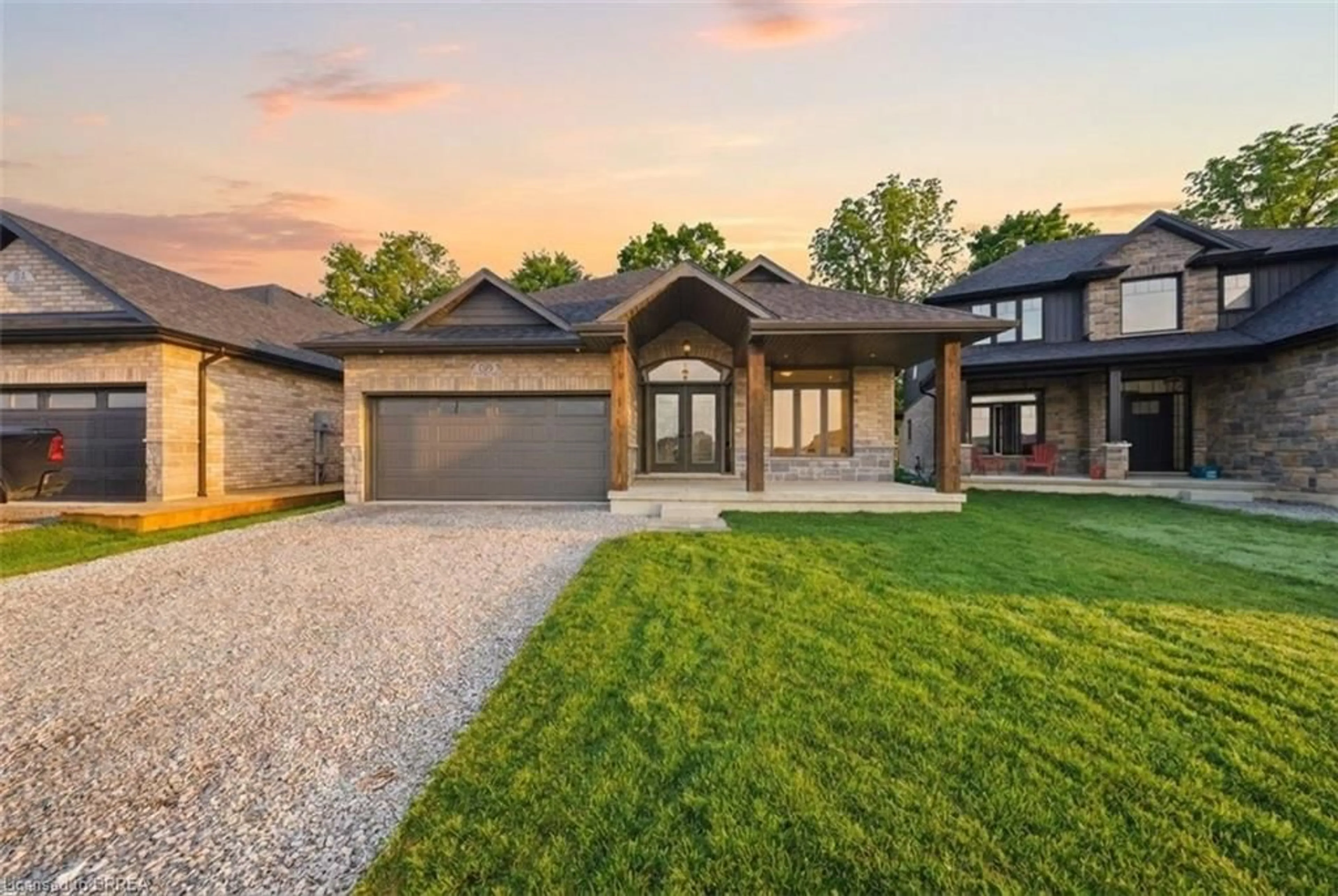 Home with brick exterior material, street for 105 Craddock Blvd, Jarvis Ontario N0A 1J0