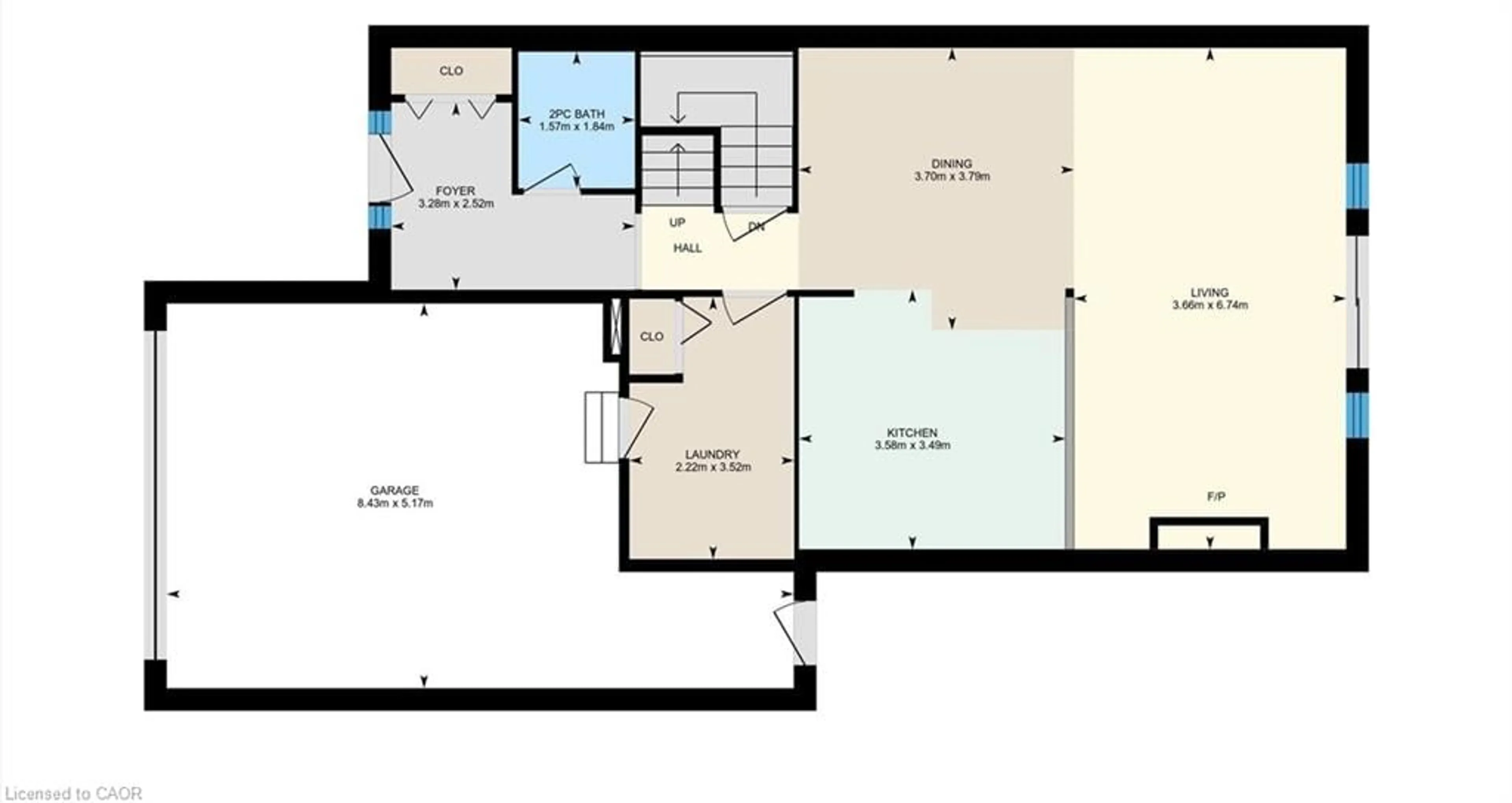 Floor plan for 235 Spencer Dr, Elora Ontario N0B 1S0