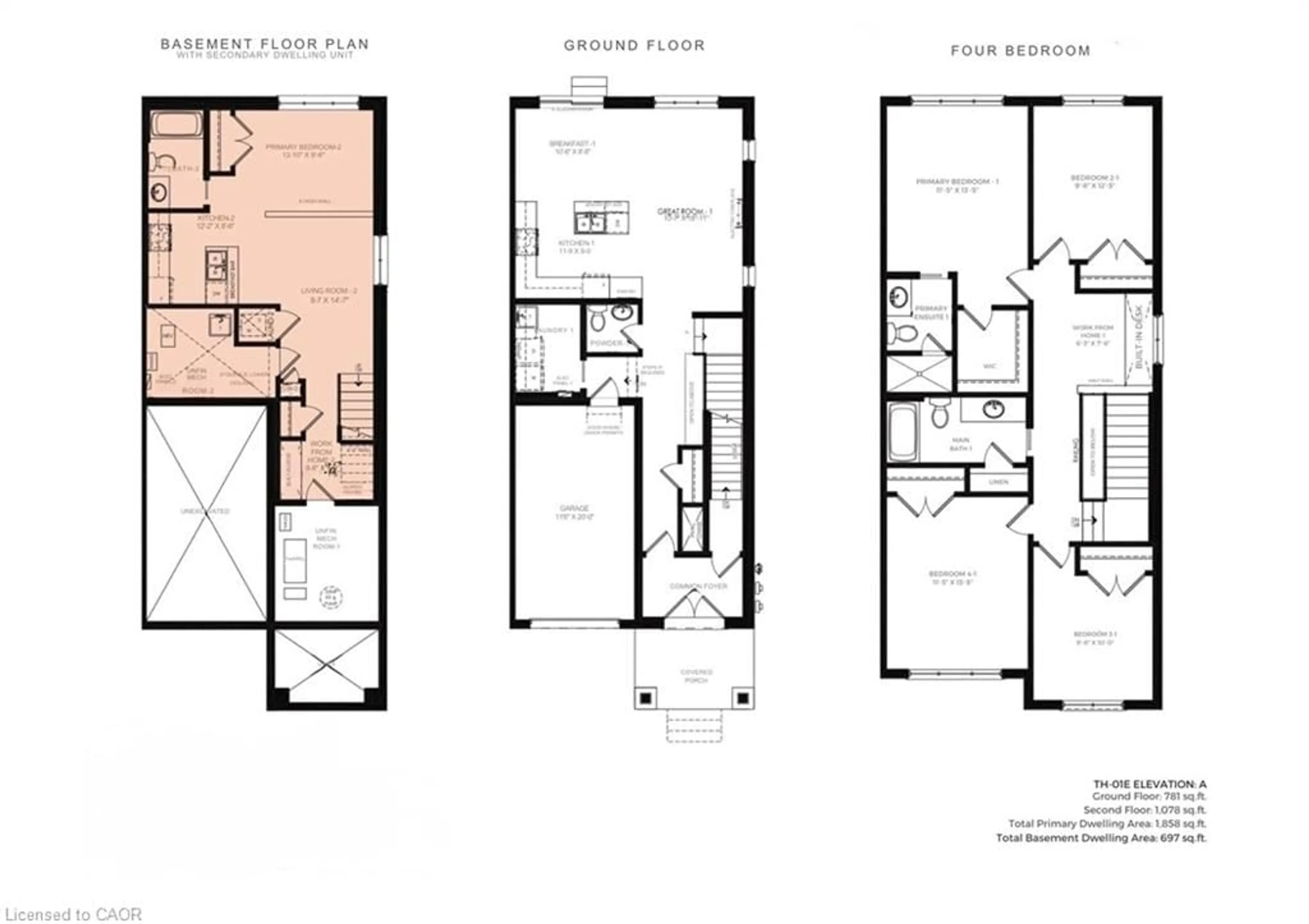 Floor plan for 3 Hoylake Rd, St. Thomas Ontario N5R 0R9