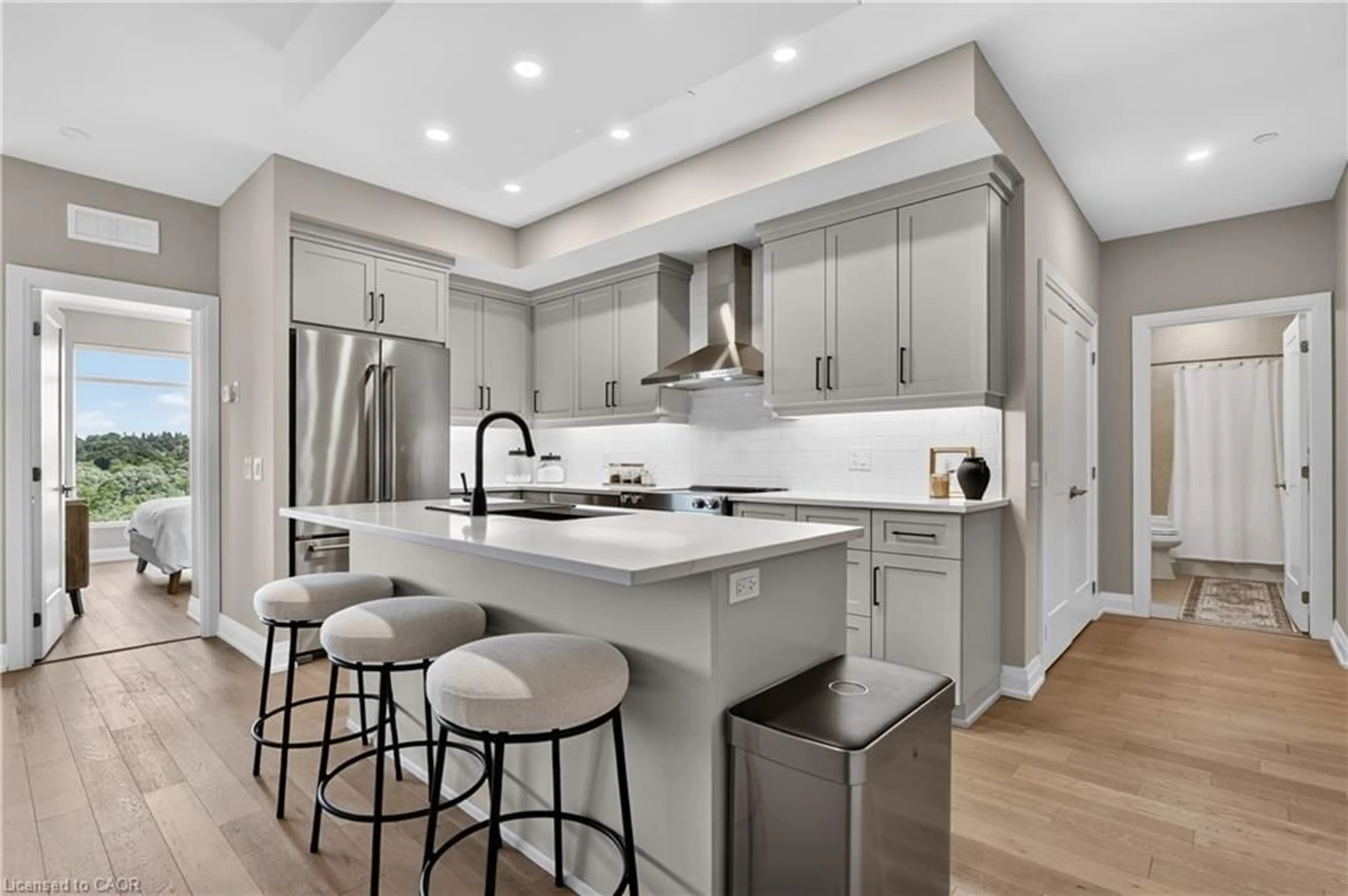 Open concept kitchen, unknown for 71 Wyndham St #612, Guelph Ontario N1E 5R3