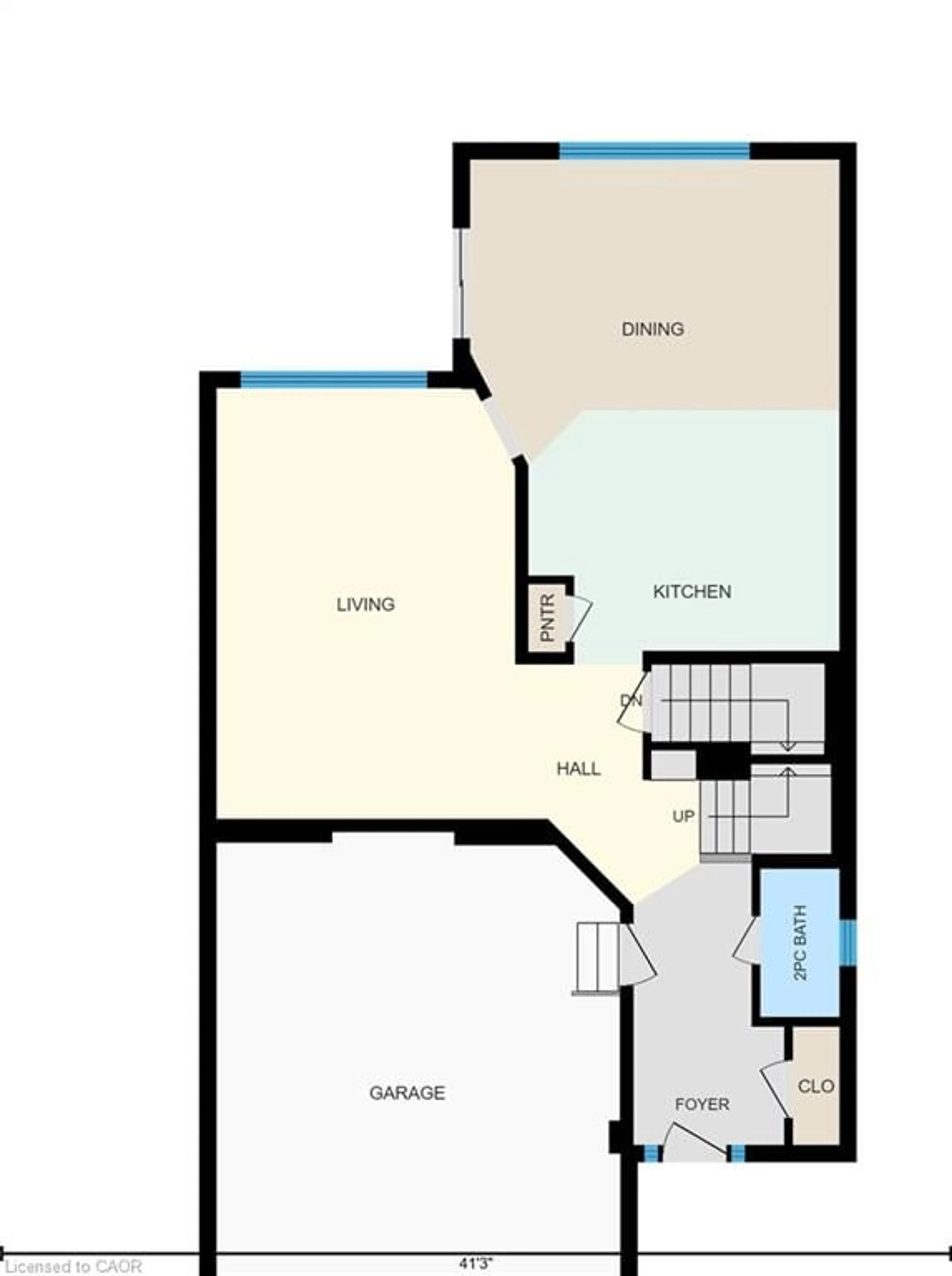 Floor plan for 769 Karlsfeld Rd, Waterloo Ontario N2T 2X2