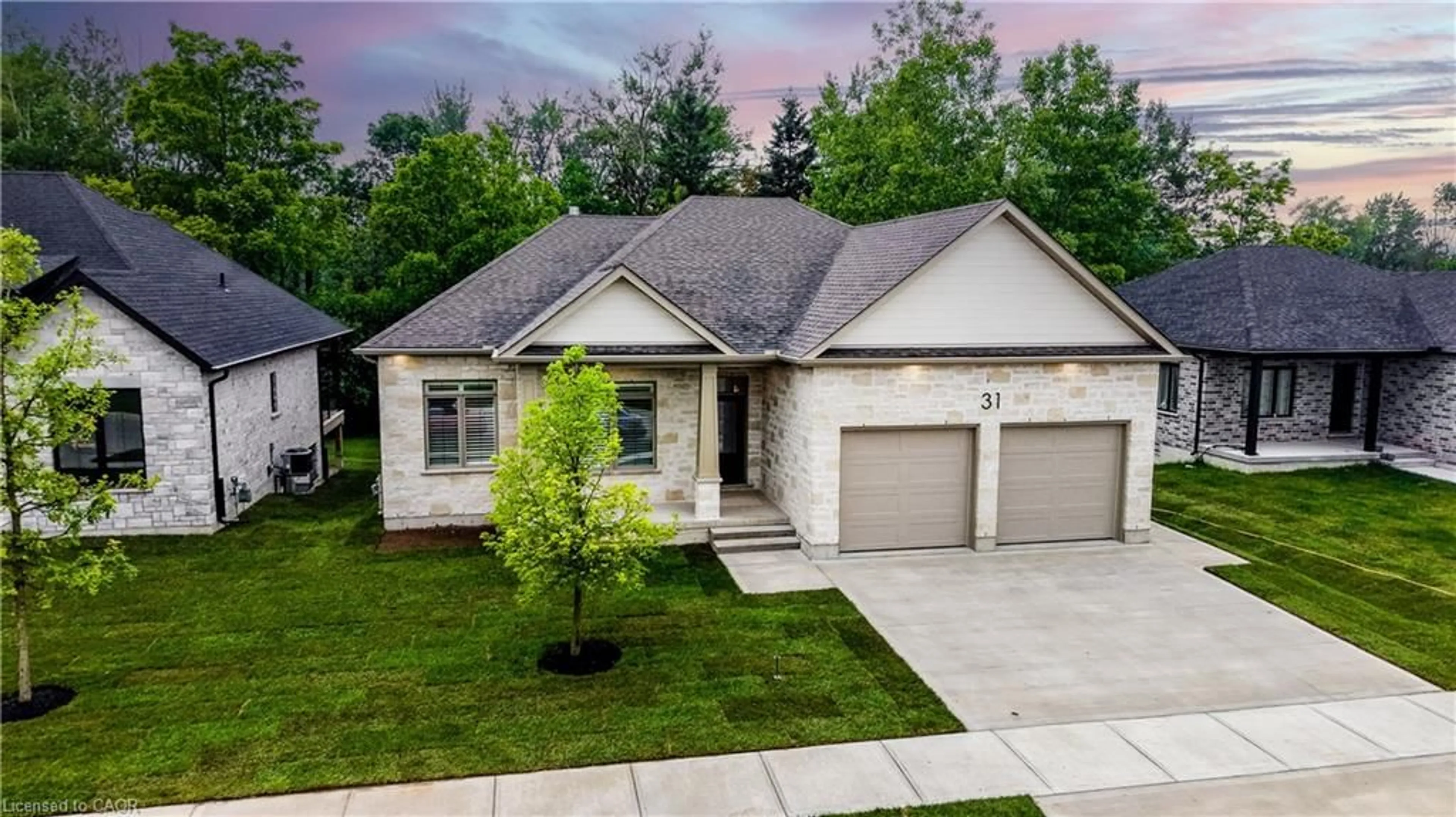 Home with brick exterior material, street for 31 Gilmer Cres, Listowel Ontario N4W 0H3