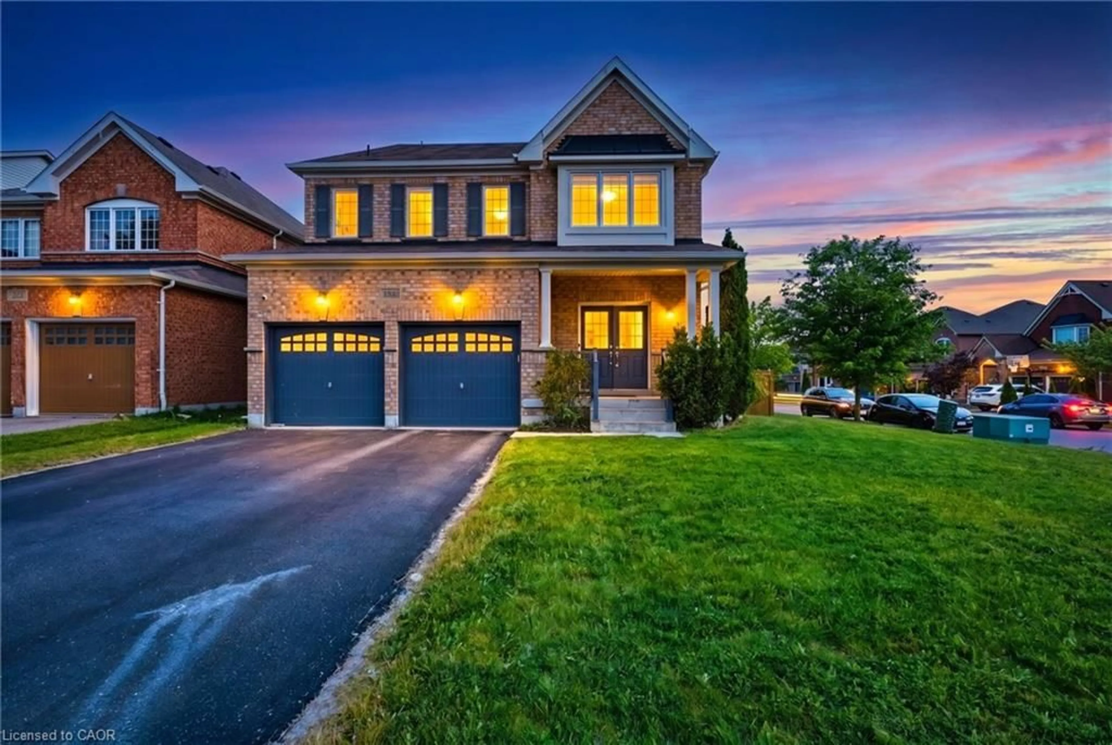 Home with brick exterior material, street for 1321 Kenmark Ave, Oshawa Ontario L1K 0N5