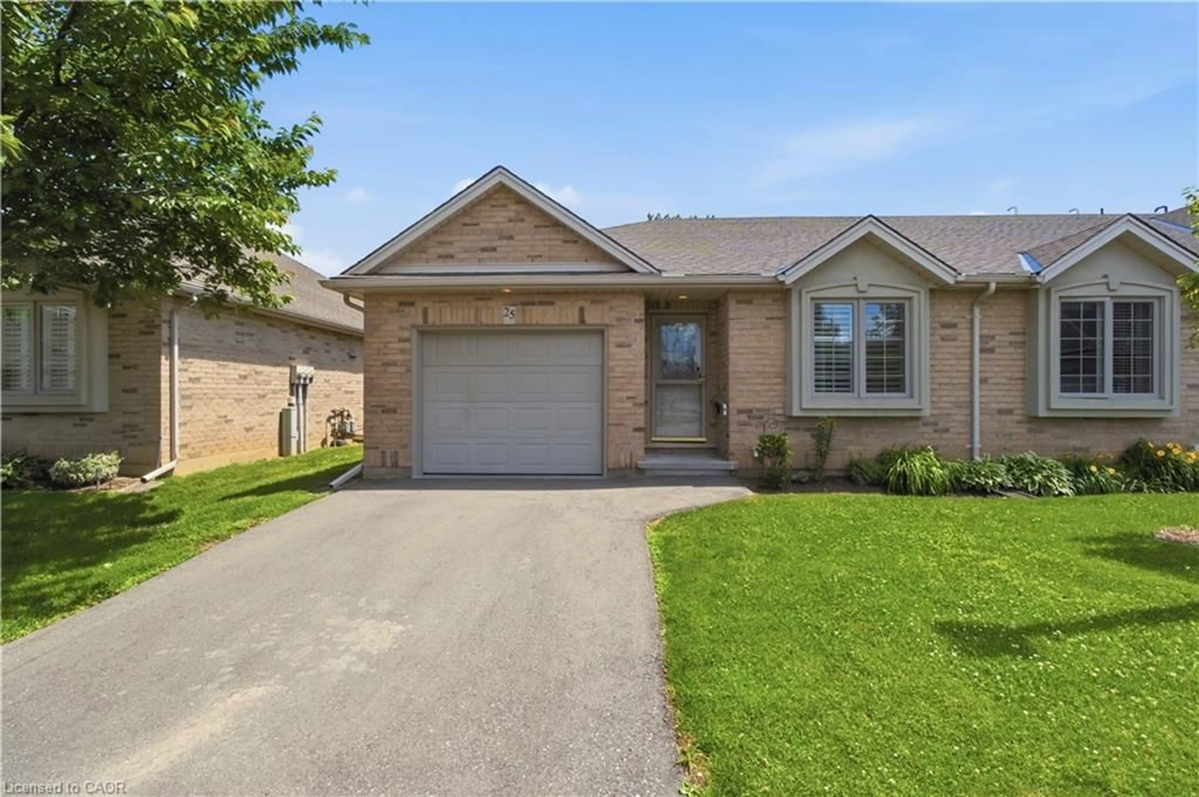 Home with brick exterior material, street for 385 Park Rd #25, Brantford Ontario N3R 0A1