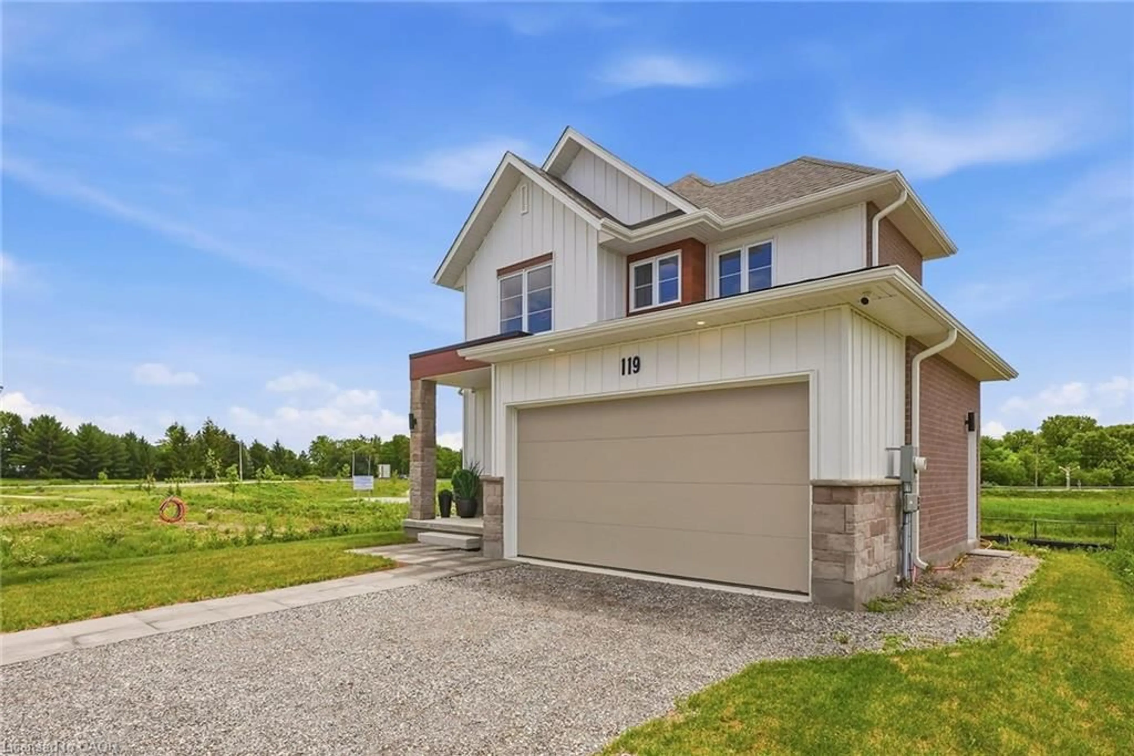 Home with brick exterior material, street for LOT 3 119 Dempsey Dr, Stratford Ontario N5A 0K5