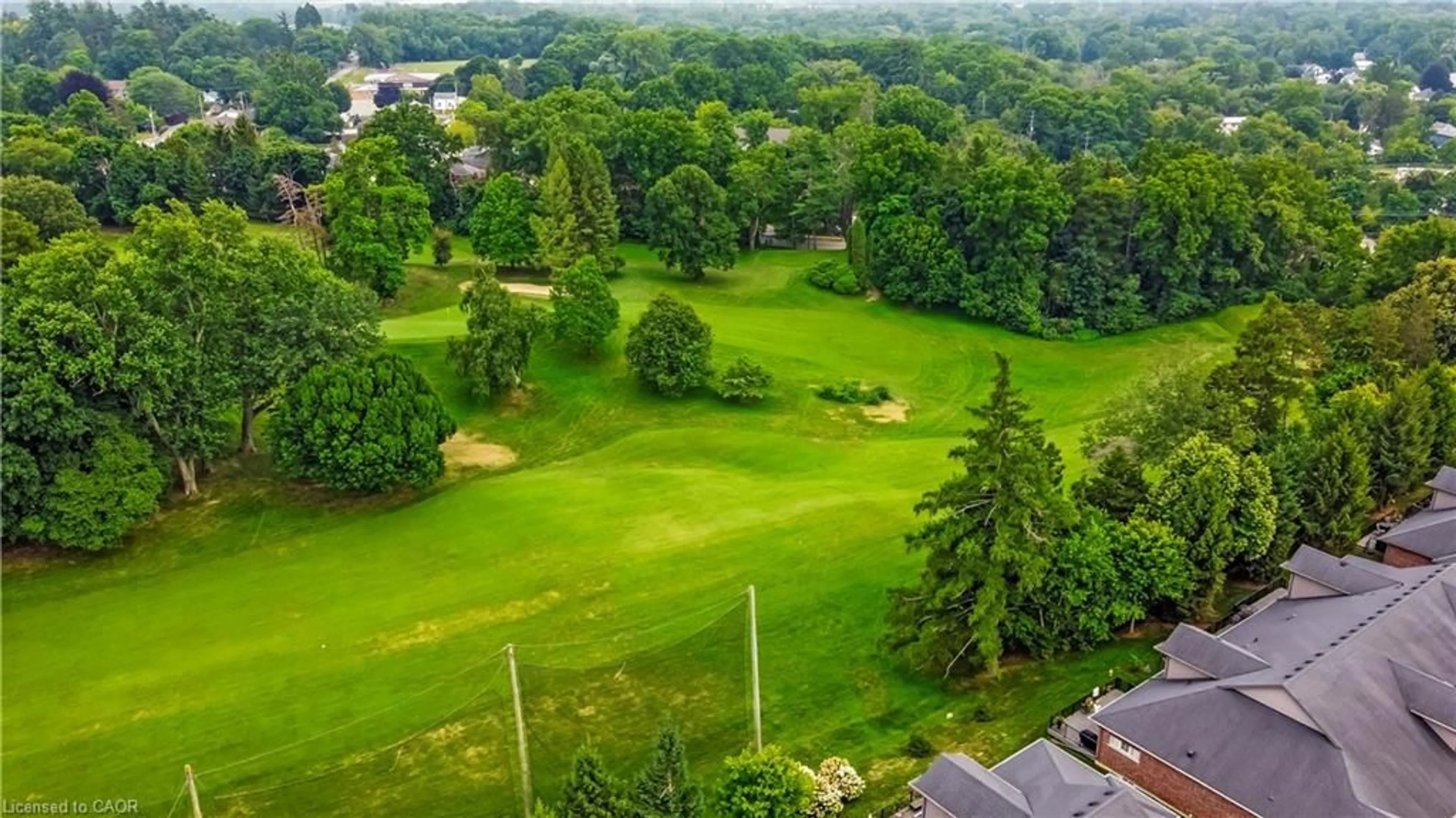 A pic from outside/outdoor area/front of a property/back of a property/a pic from drone, forest/trees view for 190 Argyle St #22, Simcoe Ontario N3Y 0C1