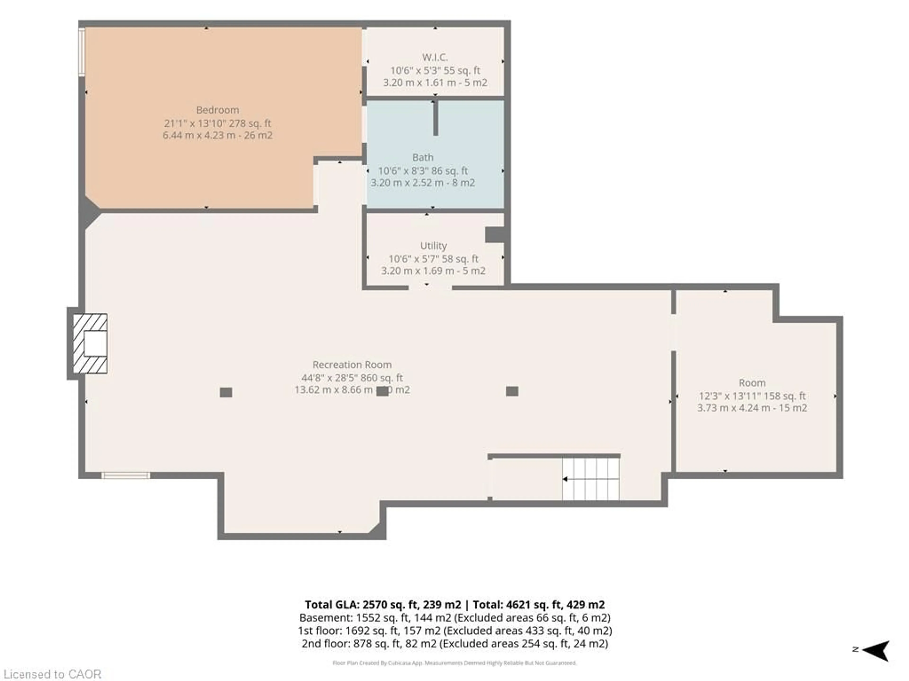 Floor plan for 190 Argyle St #22, Simcoe Ontario N3Y 0C1