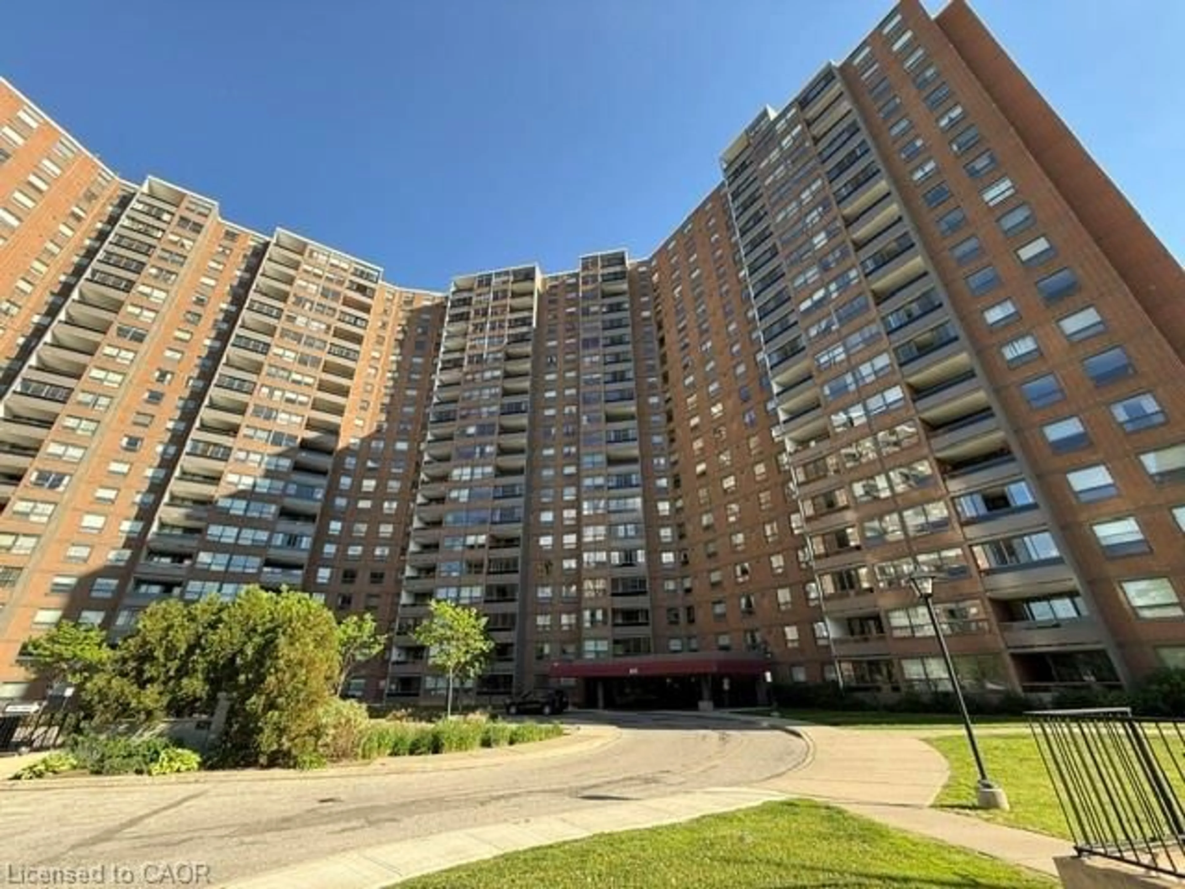 A pic from outside/outdoor area/front of a property/back of a property/a pic from drone, city buildings view from balcony for 625 The West #1706, Toronto Ontario M9C 4W9