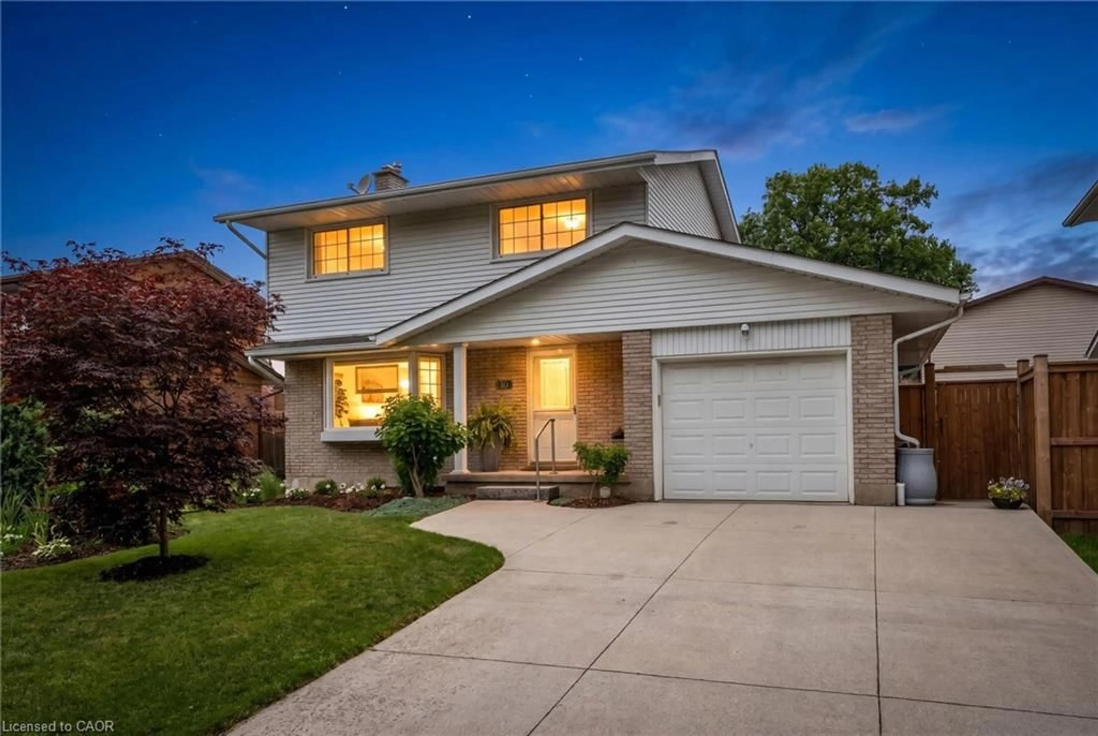 Home with brick exterior material, street for 10 Radcliffe Dr, Kitchener Ontario N2E 2H3