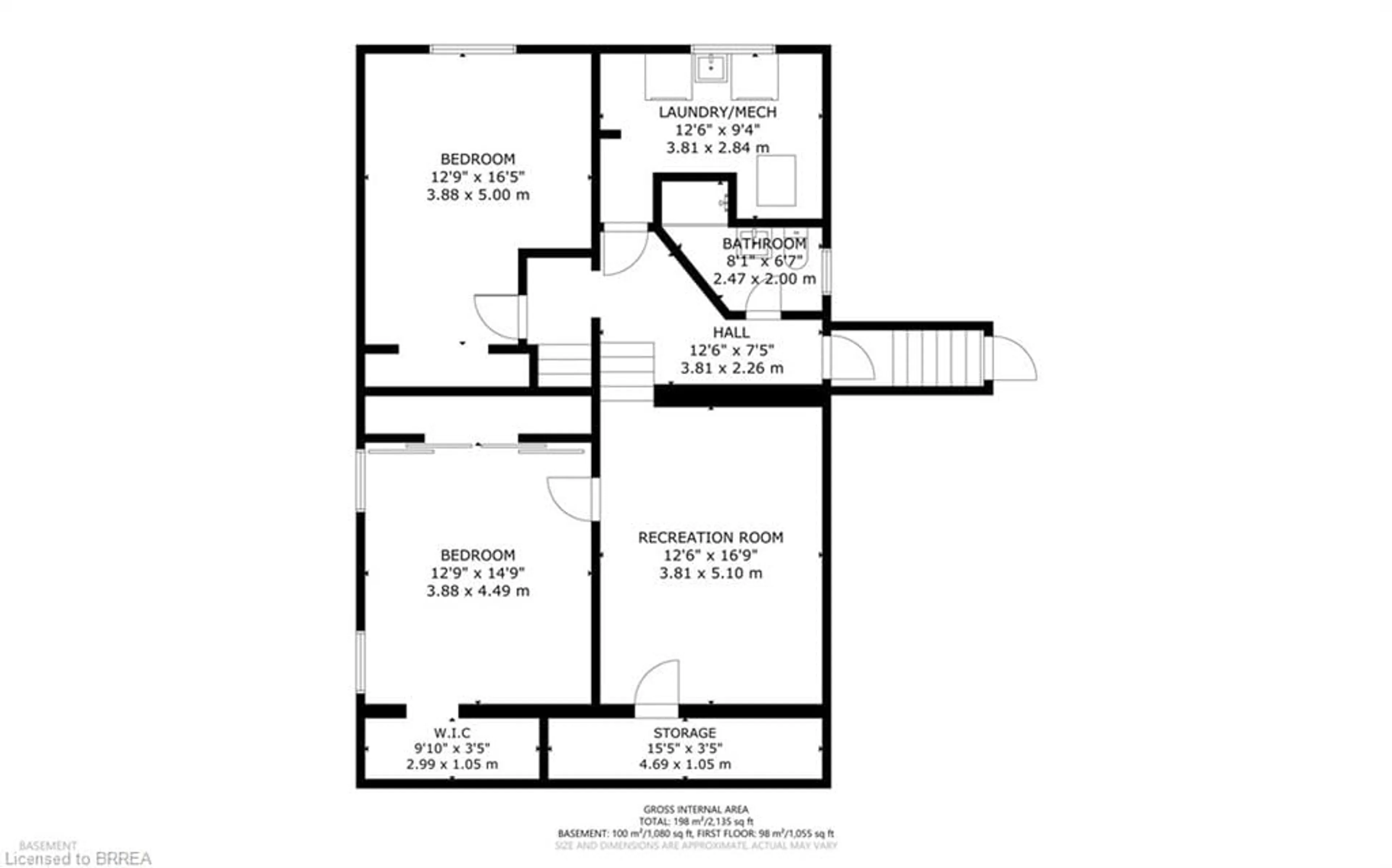 Floor plan for 38 Brier Park Rd, Brantford Ontario N3R 3P7