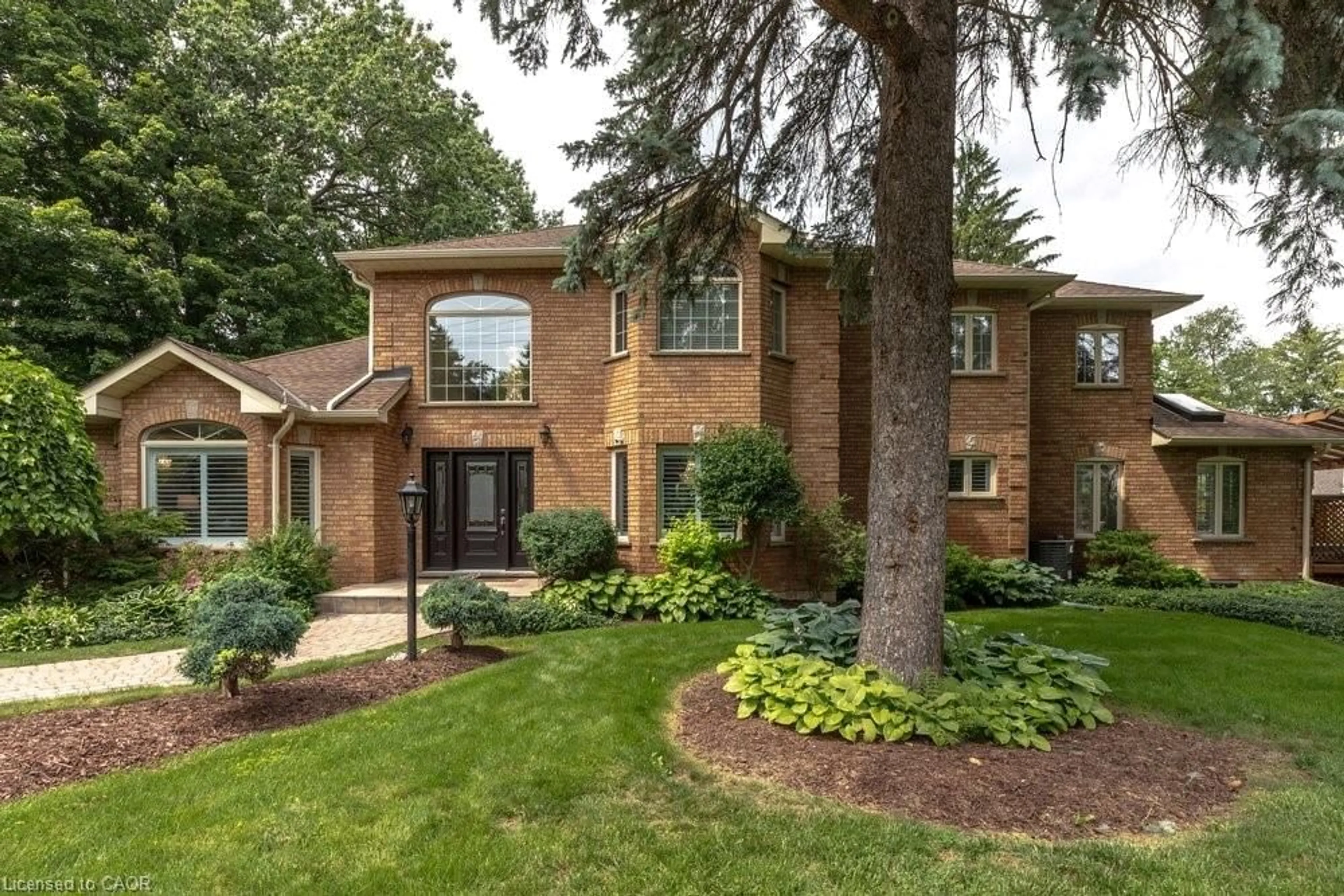 Home with brick exterior material, street for 3 Lovers Lane, Ancaster Ontario L9G 1G4