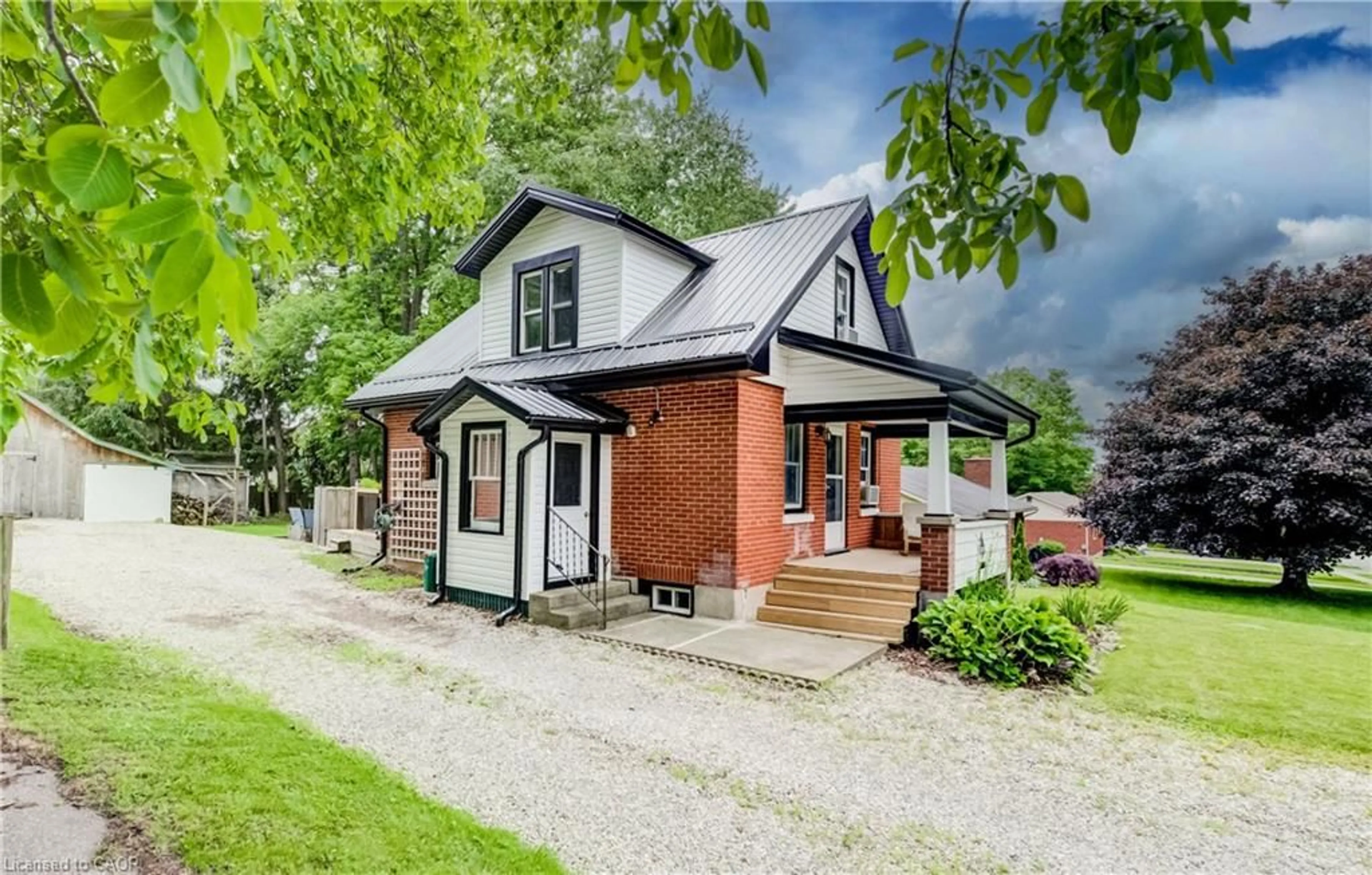 Home with brick exterior material, street for 324080 Mount Elgin Rd, Mount Elgin Ontario N0J 1N0