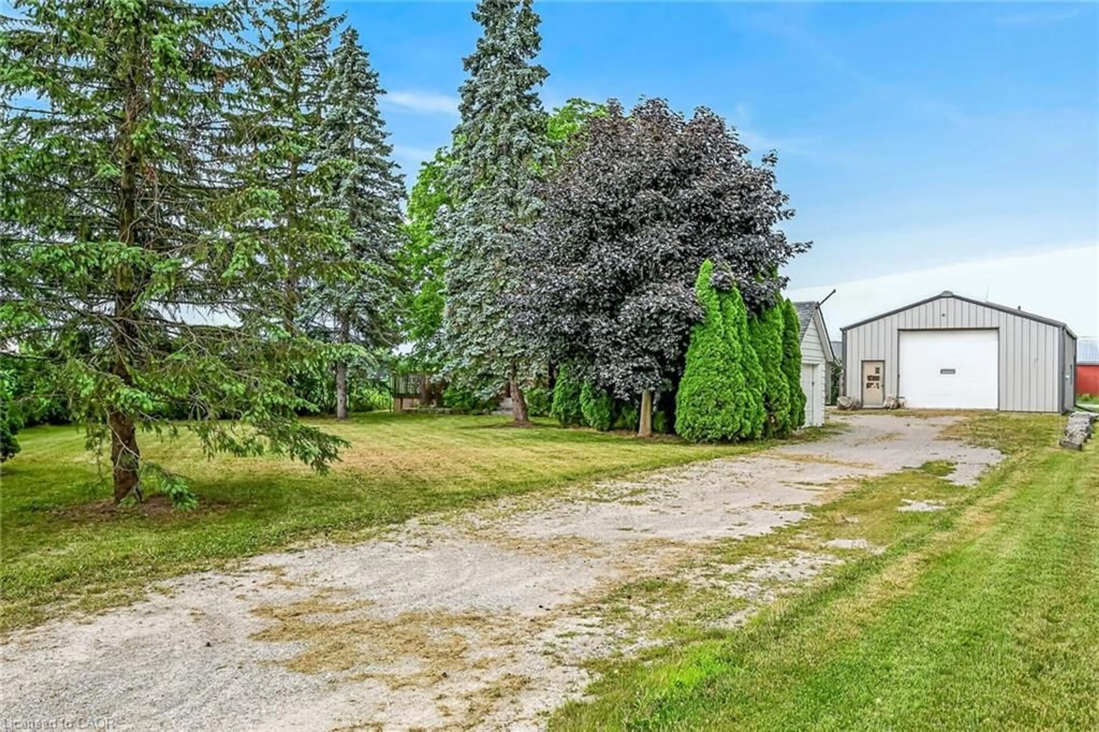 A pic from outside/outdoor area/front of a property/back of a property/a pic from drone, unknown for 2250 #56 Hwy, Glanbrook Ontario L0R 1C0