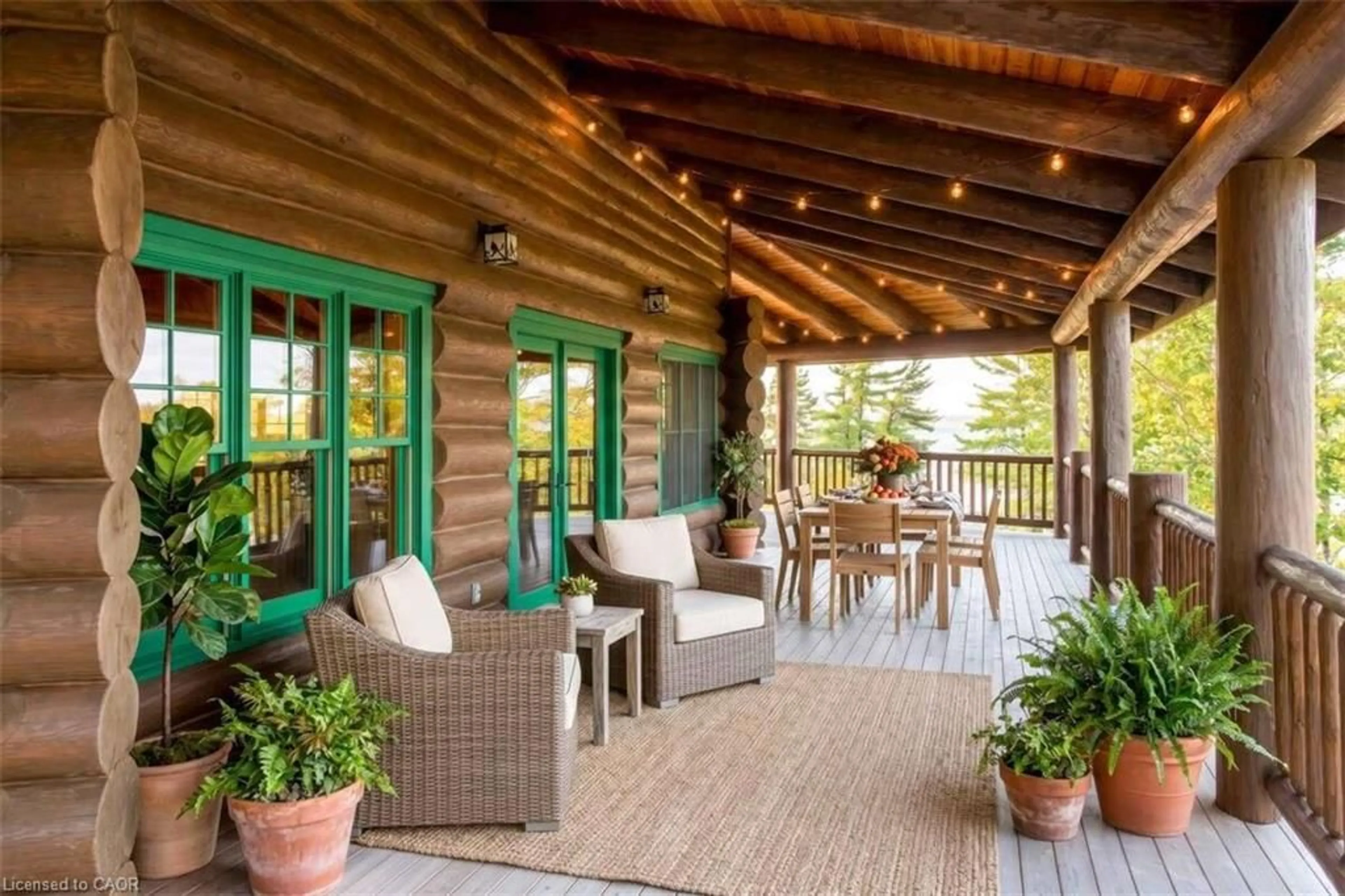 Patio, water/lake/river/ocean view for WC3-1 Hardwood Island, Lavigne Ontario P0H 1R0