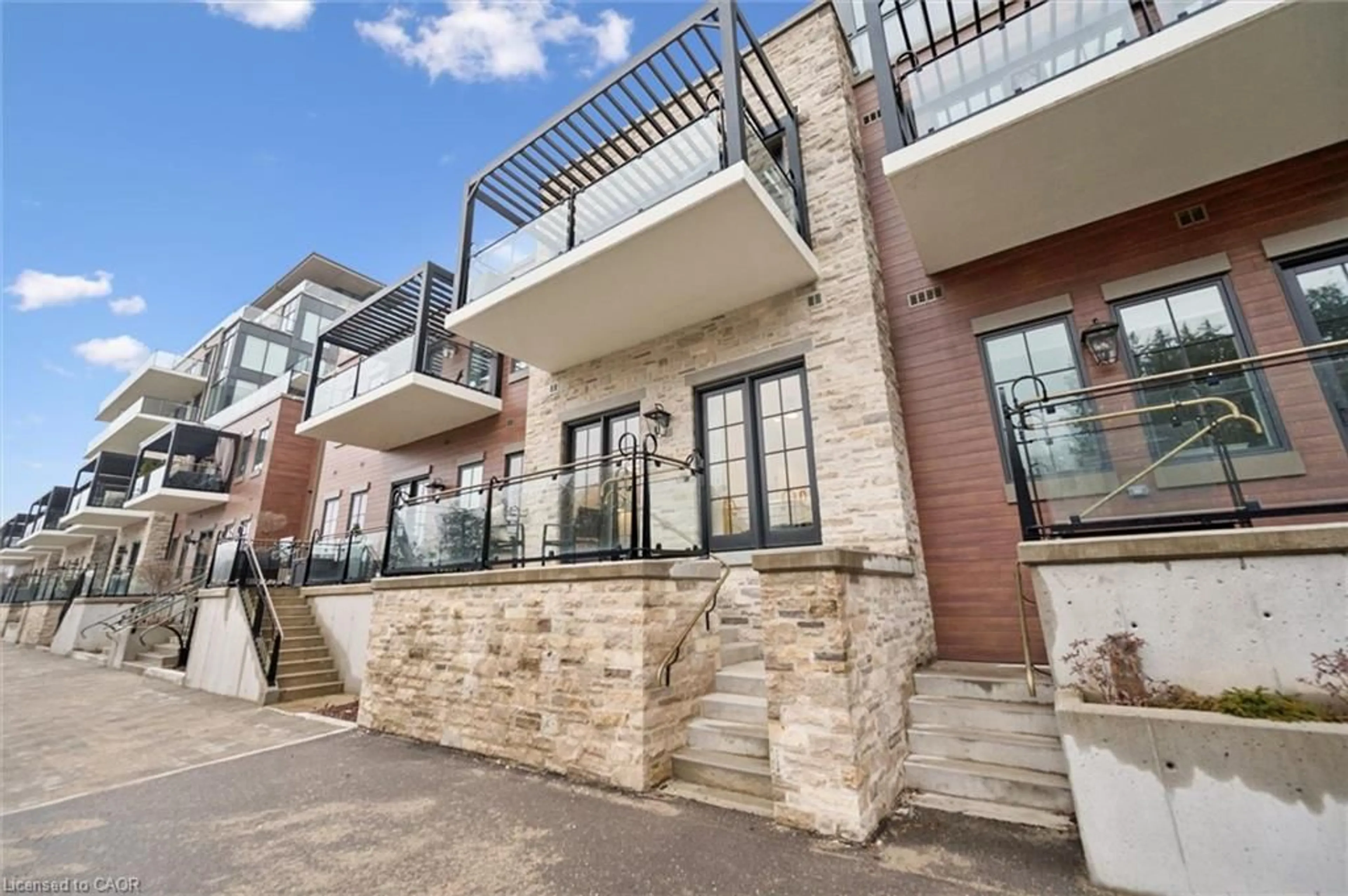 Patio, street for 6523 Wellington Road 7 #30, Elora Ontario N0B 1S0