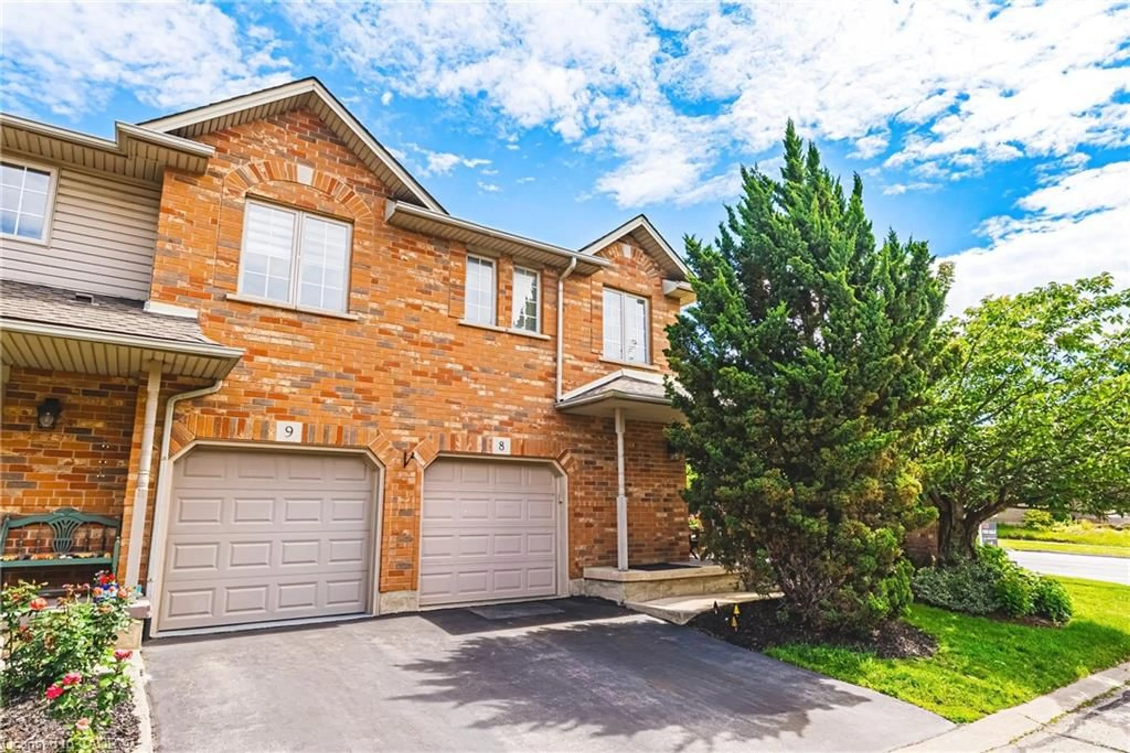 Home with brick exterior material, street for 1000 Upper Paradise Rd #8, Hamilton Ontario L9B 2S7