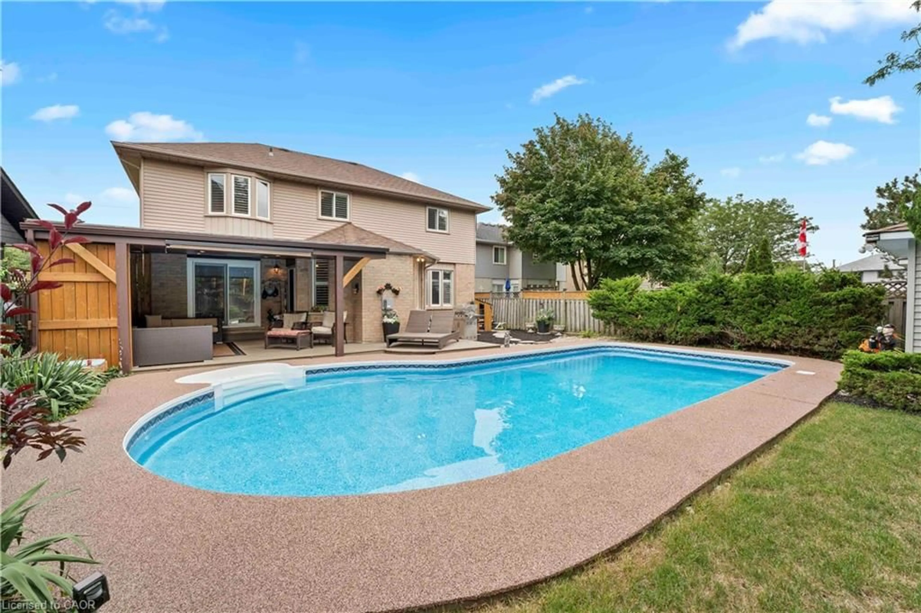 Pool for 59 Randolf Crt, Hamilton Ontario L8W 2Z7