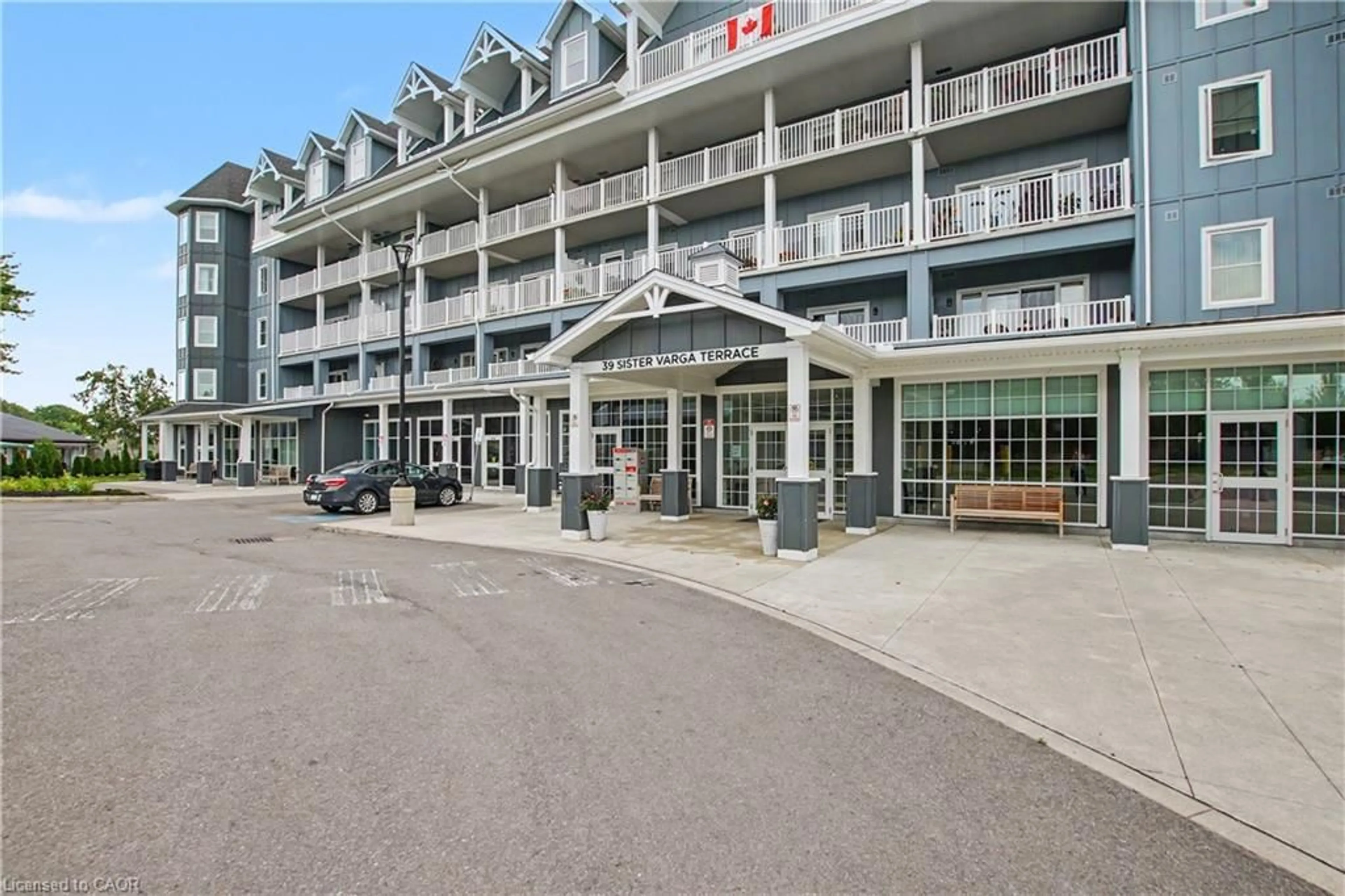Patio, building for 39 Sister Varga Terr #201, Hamilton Ontario L9B 0J7