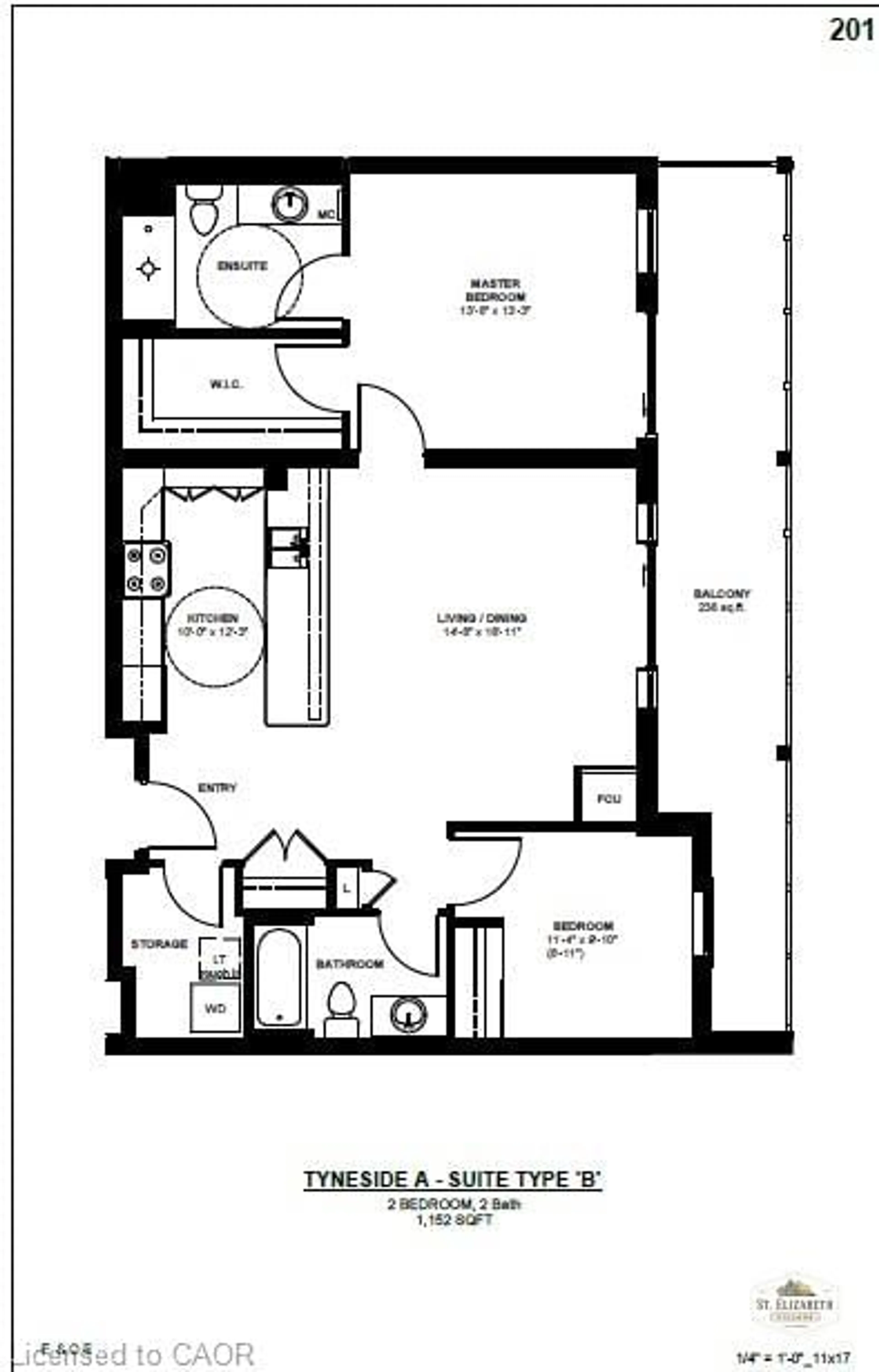 Floor plan for 39 Sister Varga Terr #201, Hamilton Ontario L9B 0J7