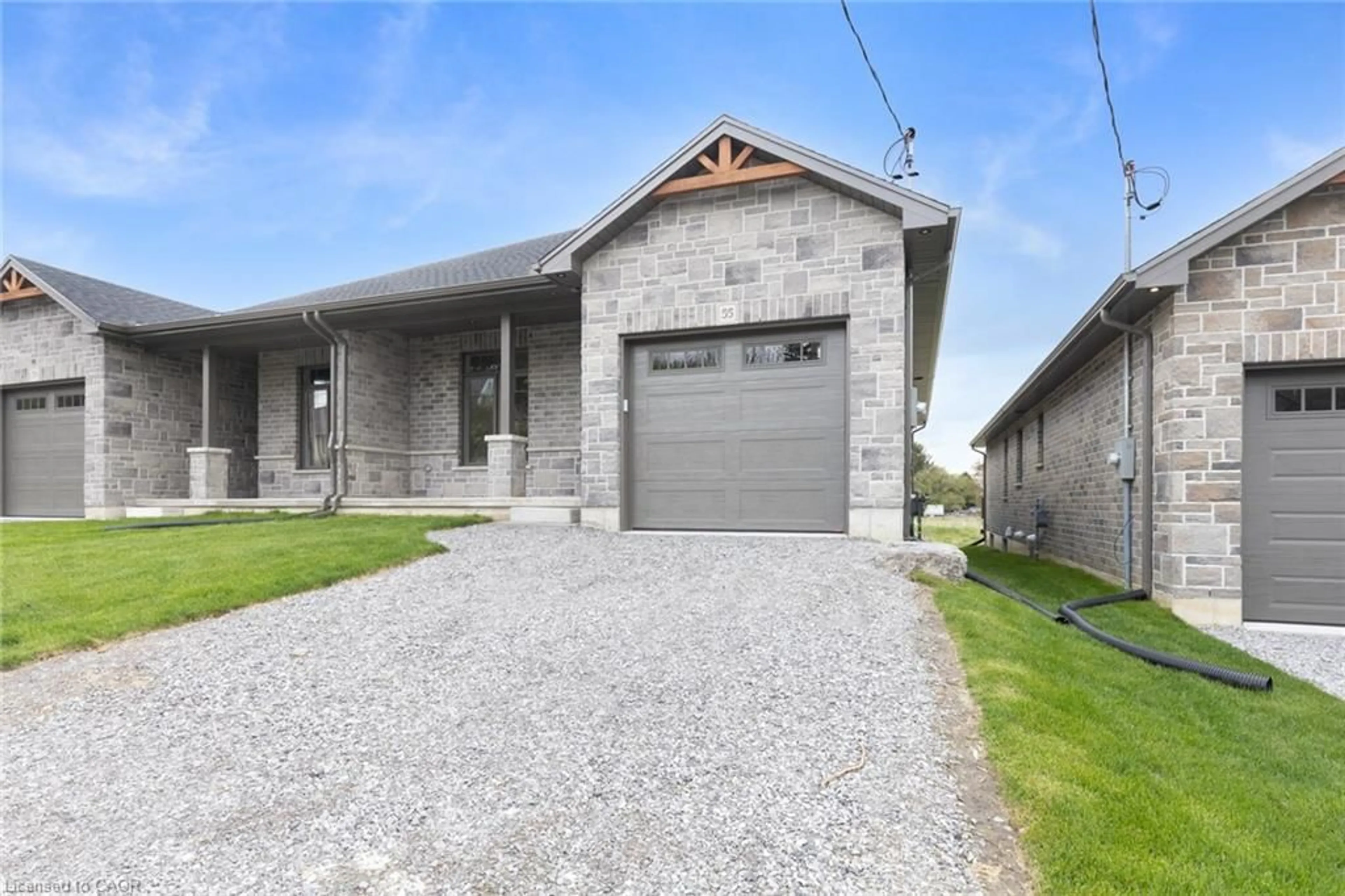 Home with brick exterior material, street for 55 Norfolk St, Waterford Ontario N0E 1Y0