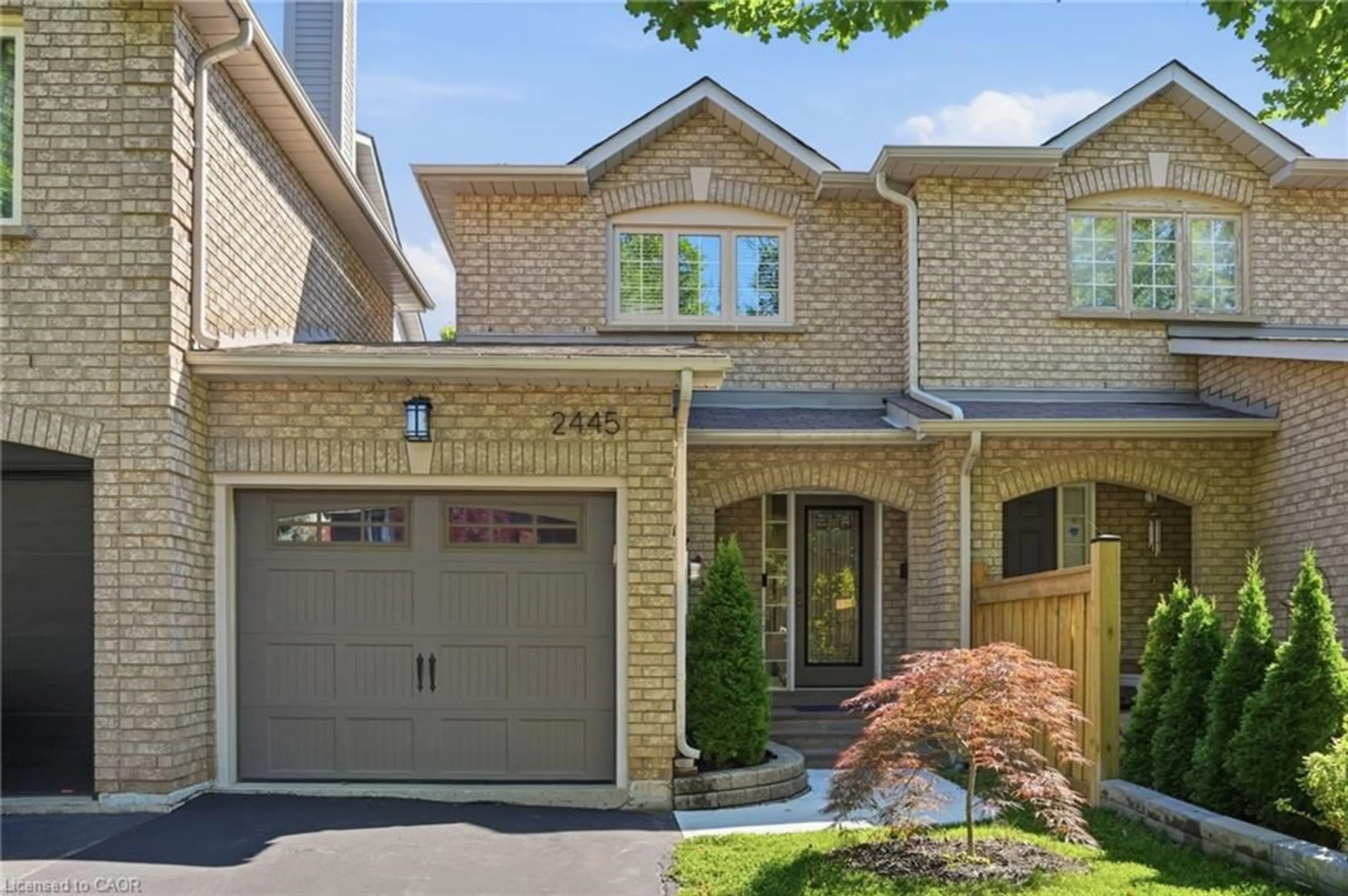 Home with brick exterior material, street for 2445 Stefi Trail, Oakville Ontario L6H 5Y4