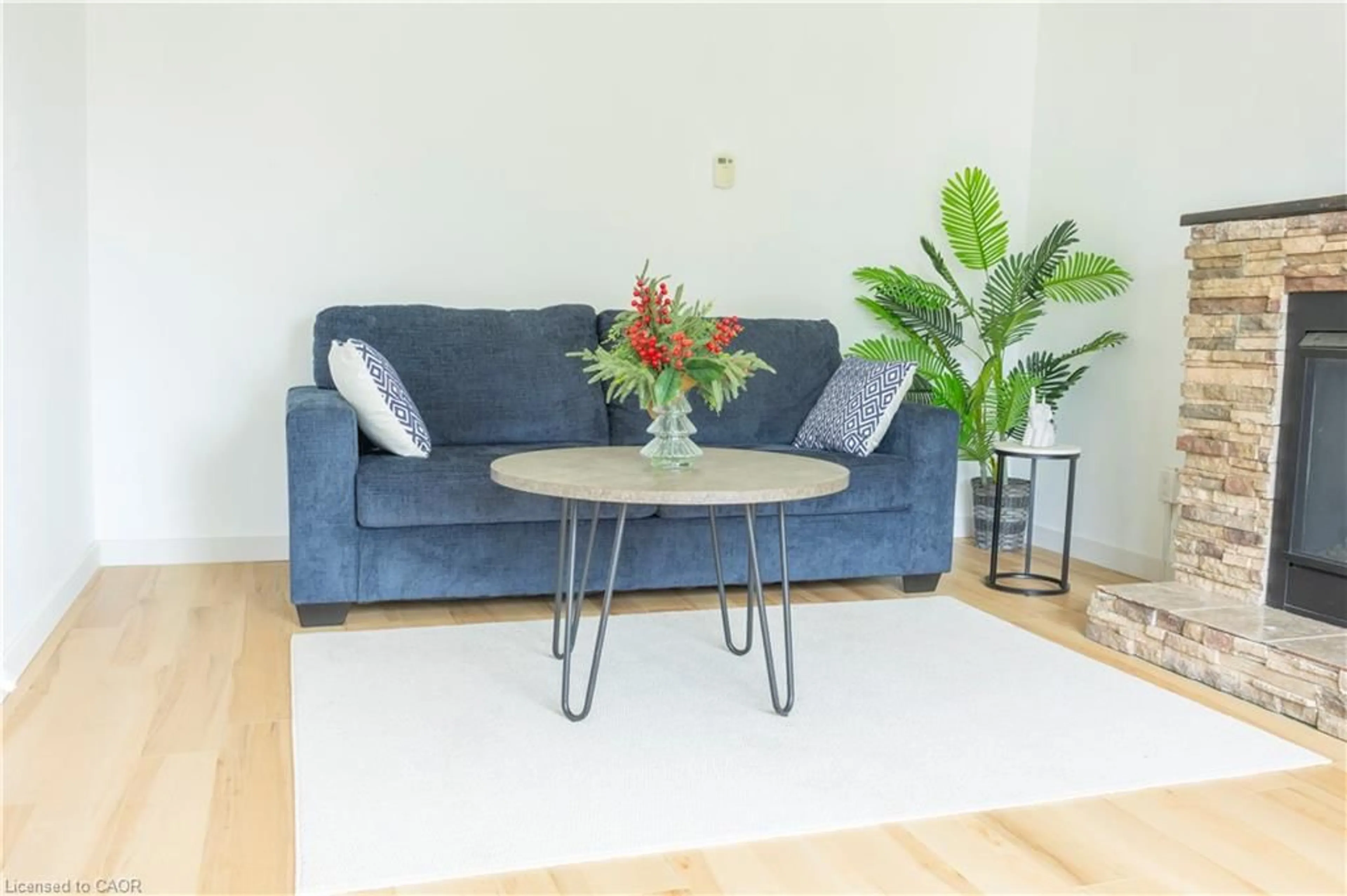 Living room with furniture, unknown for 60 Charlotte Ave, Chelmsford Ontario P0M 1L0