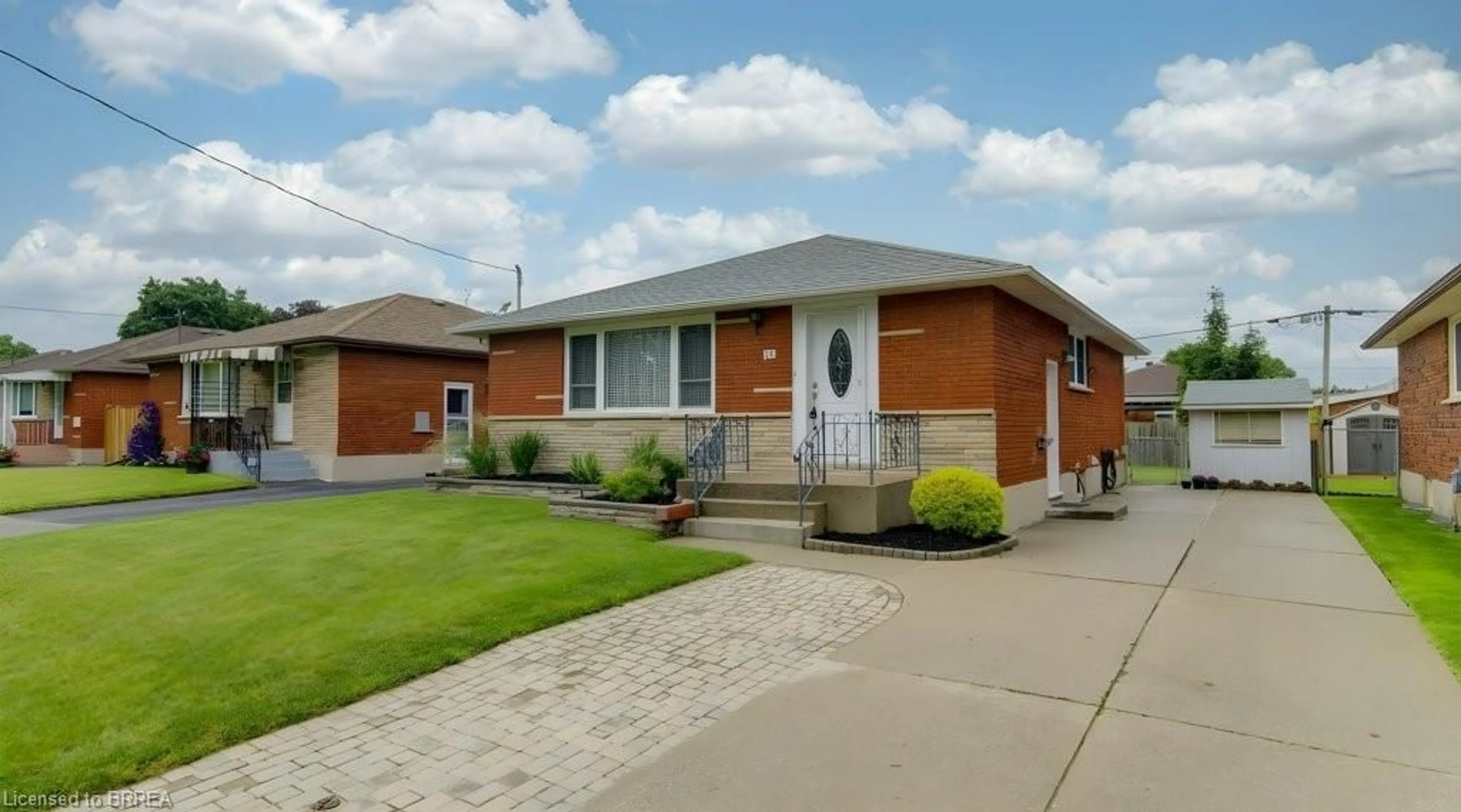 Home with brick exterior material, street for 101 Seventh Ave, Brantford Ontario N3S 1B7