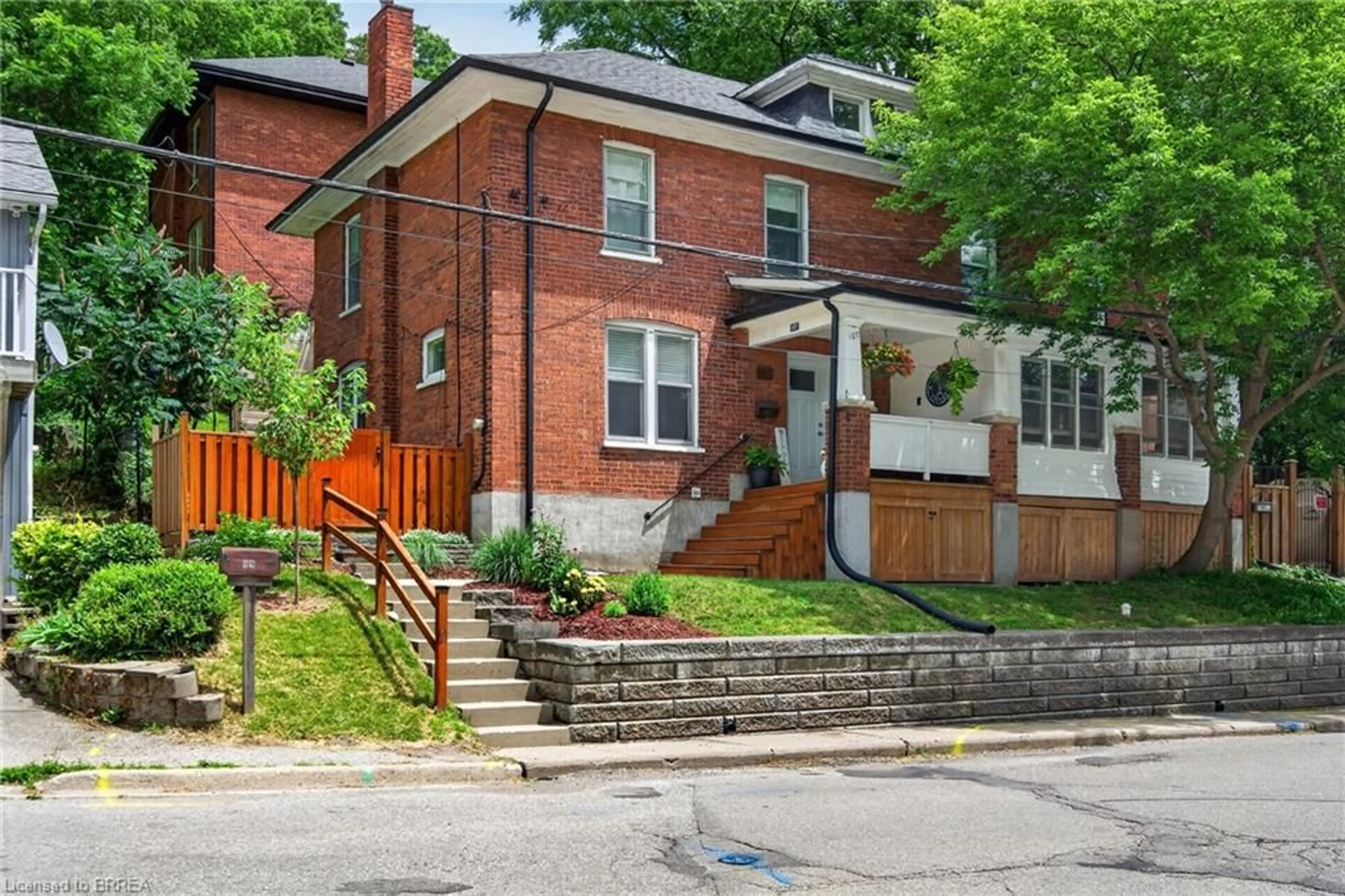 Home with brick exterior material, street for 107 West River St, Paris Ontario N3L 2V4
