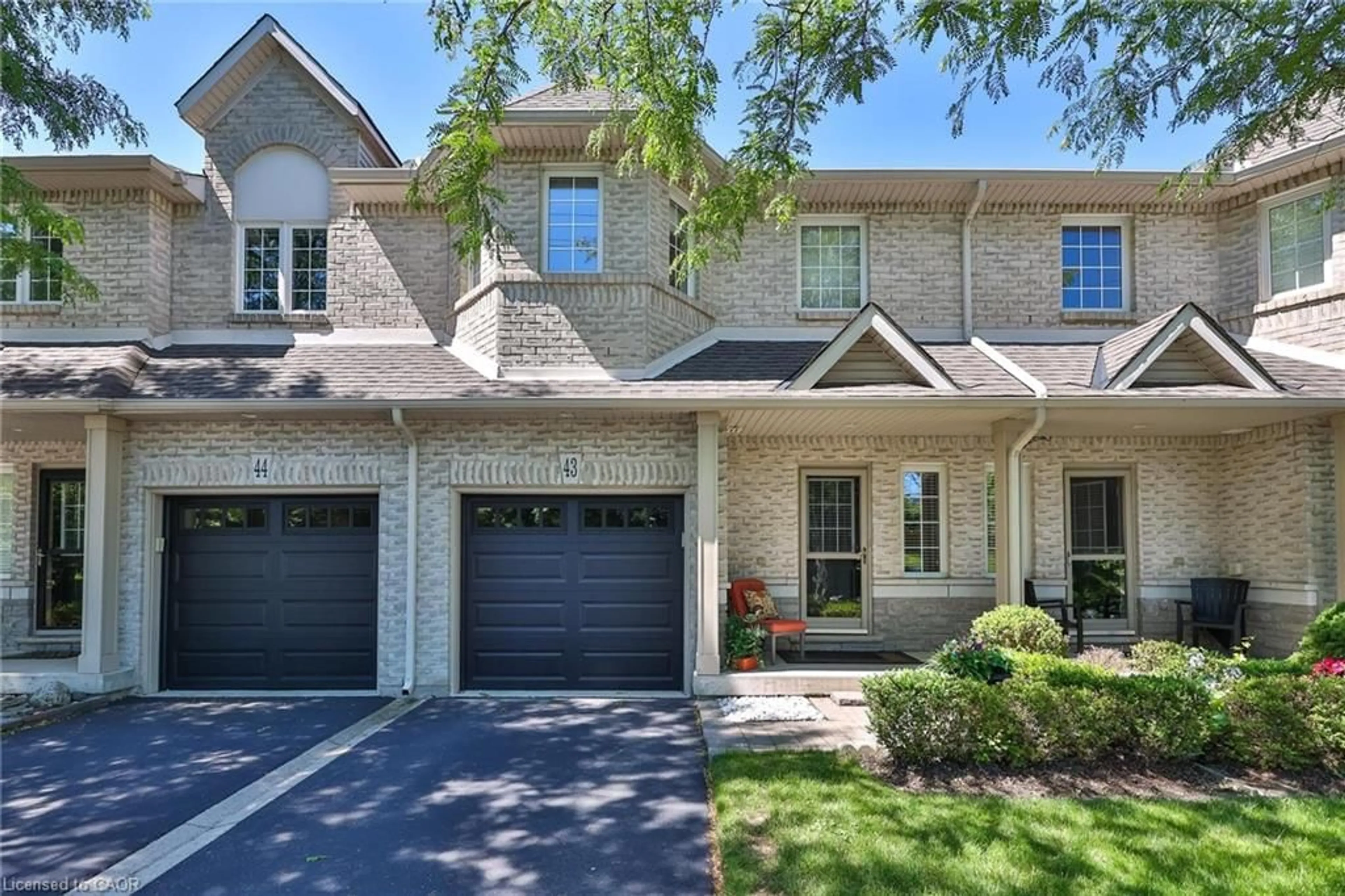 Home with brick exterior material, street for 1375 Stephenson Dr #43, Burlington Ontario L7S 2M4