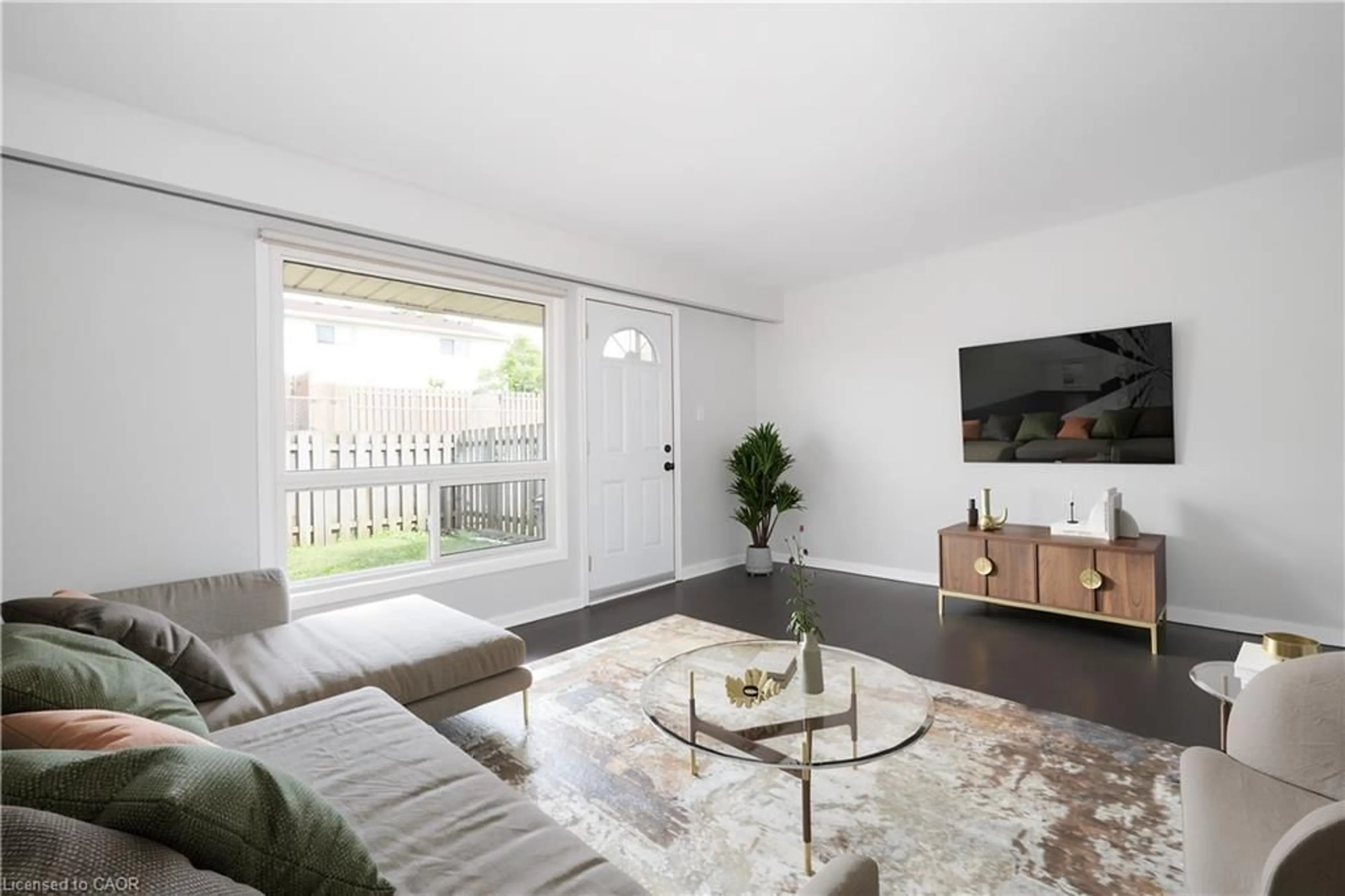 Living room with furniture, unknown for 165 Green Valley Dr #69, Kitchener Ontario N2P 1K3