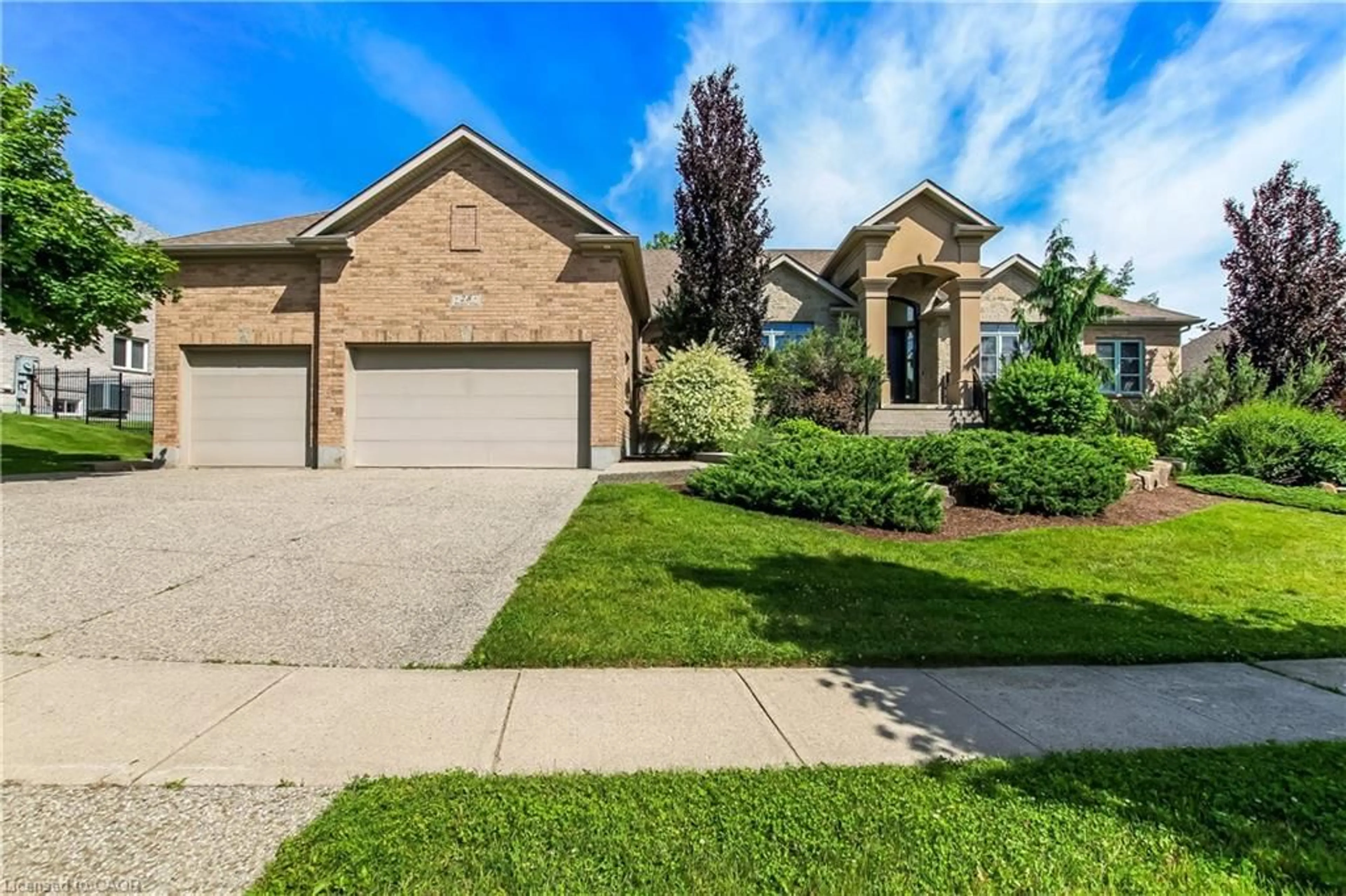 Home with brick exterior material, street for 28 Rickert Way, Mannheim Ontario N0B 2H0