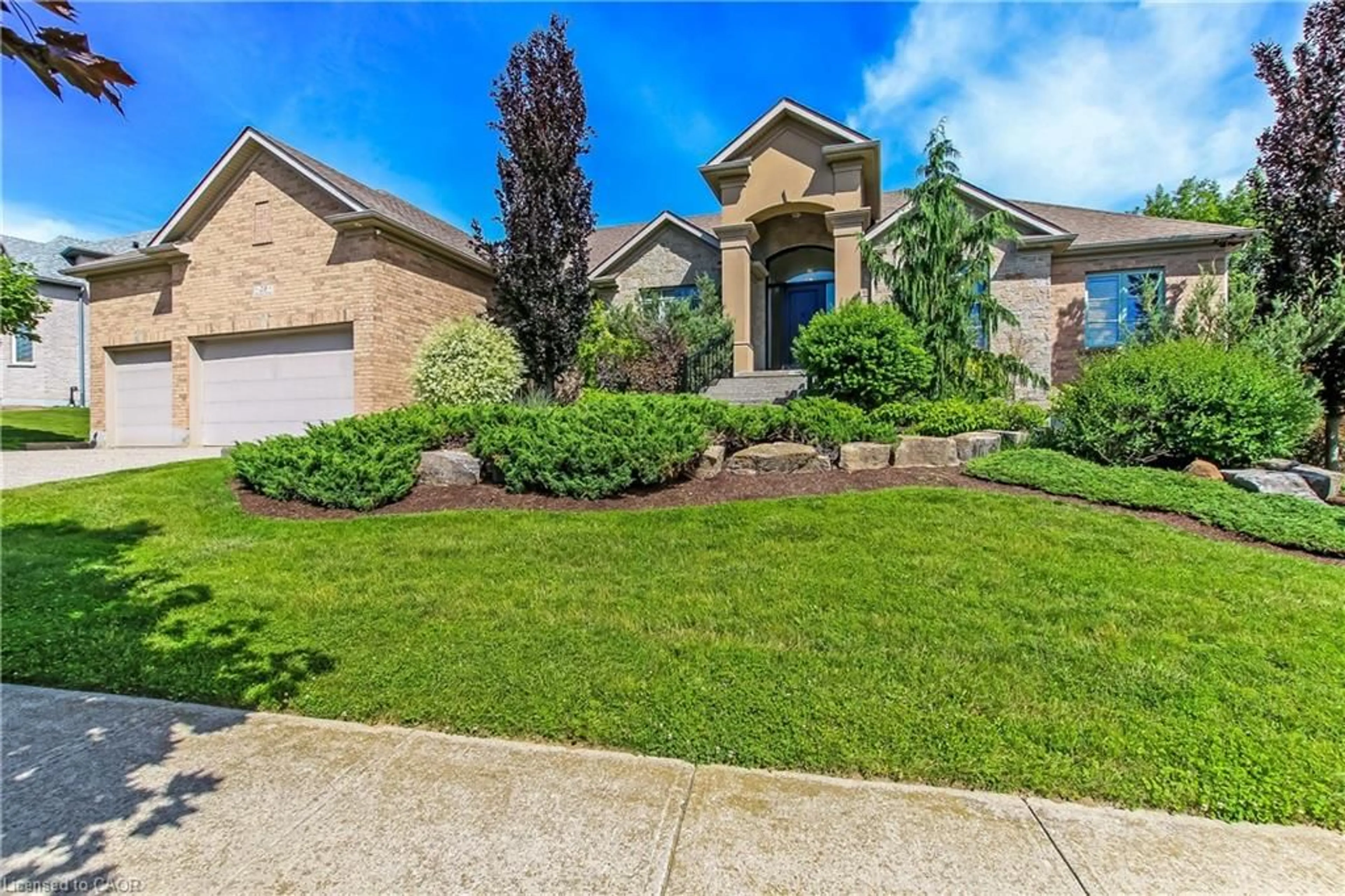 Home with brick exterior material, street for 28 Rickert Way, Mannheim Ontario N0B 2H0