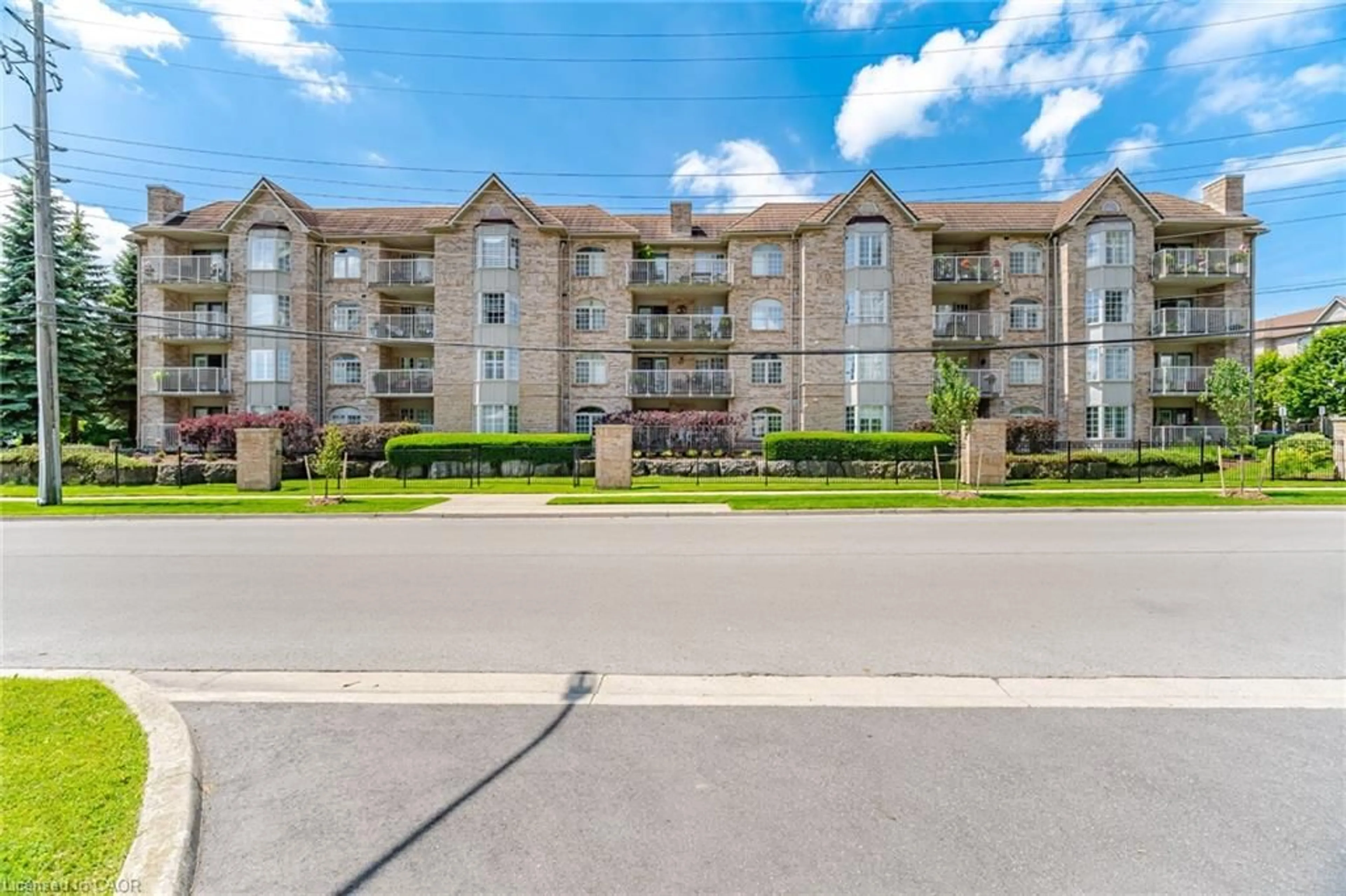 A pic from outside/outdoor area/front of a property/back of a property/a pic from drone, unknown for 216 Plains Rd #F301, Burlington Ontario L7T 4K8