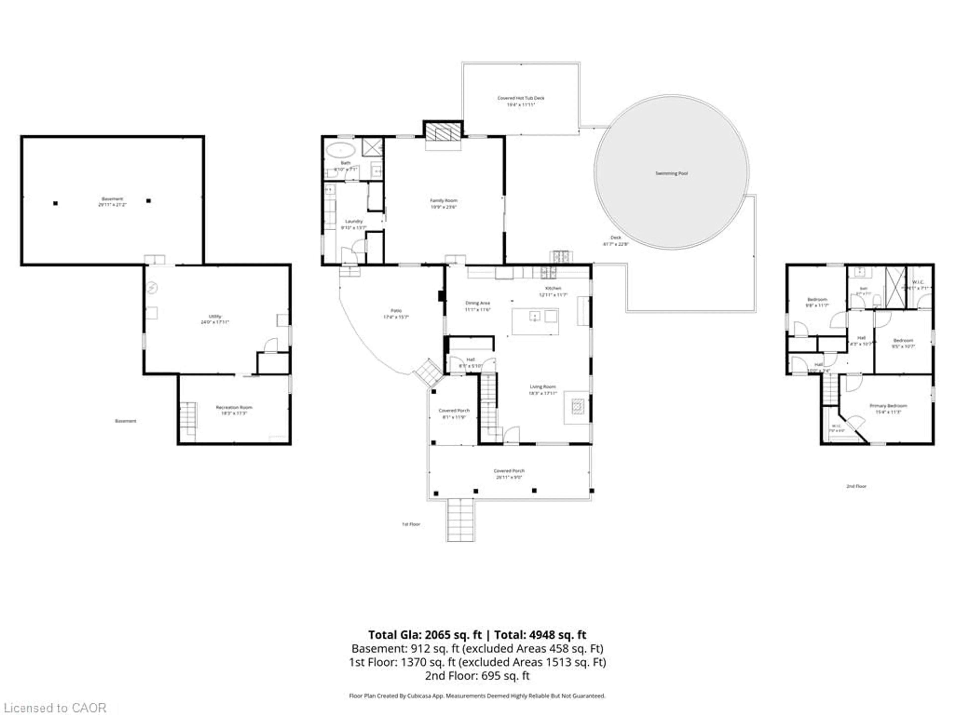 Floor plan for 86 Third Concession Rd, Burford Ontario N0J 1V0