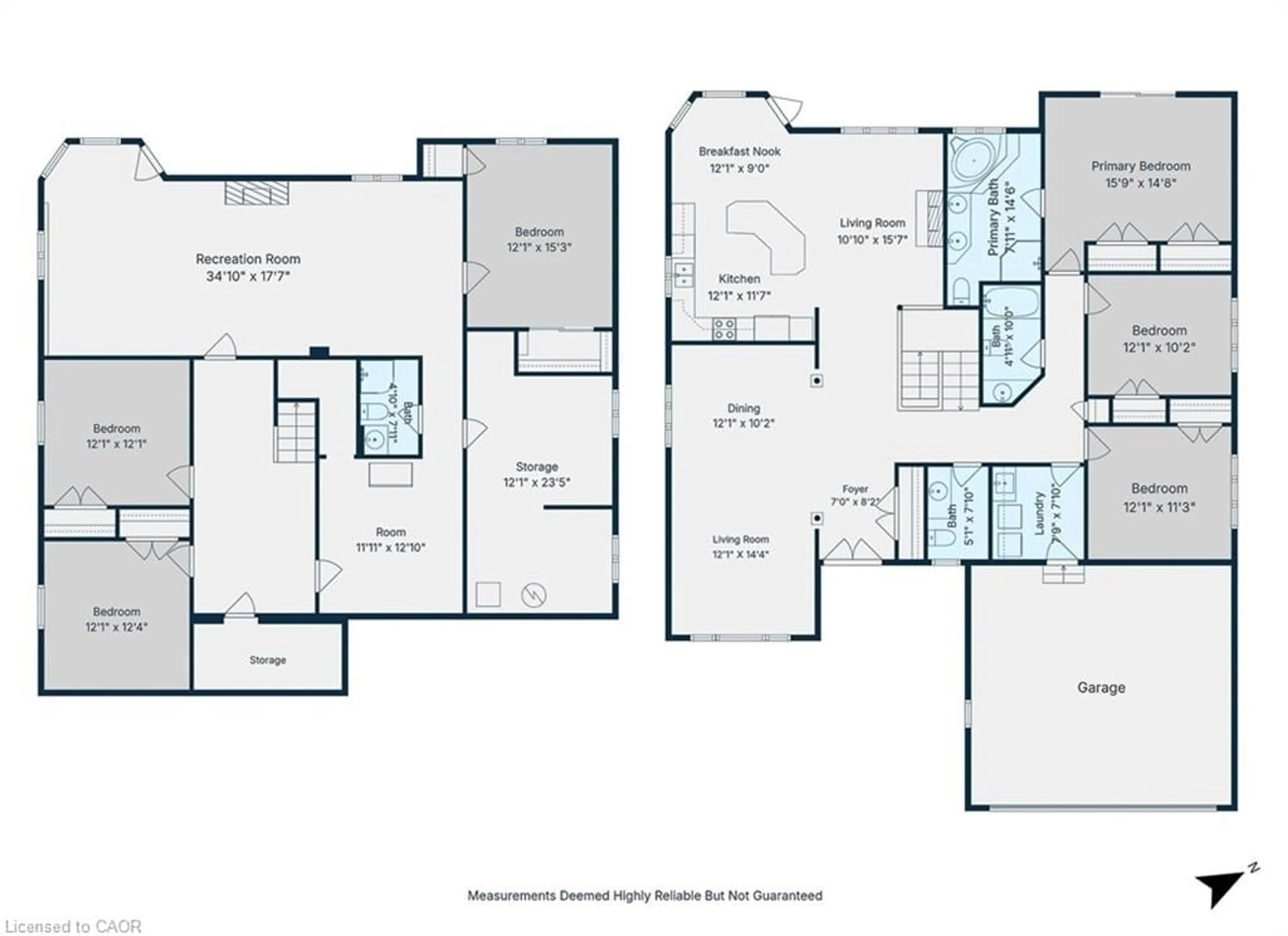 Floor plan for 63 Daimler Dr, Kitchener Ontario N2A 3W3