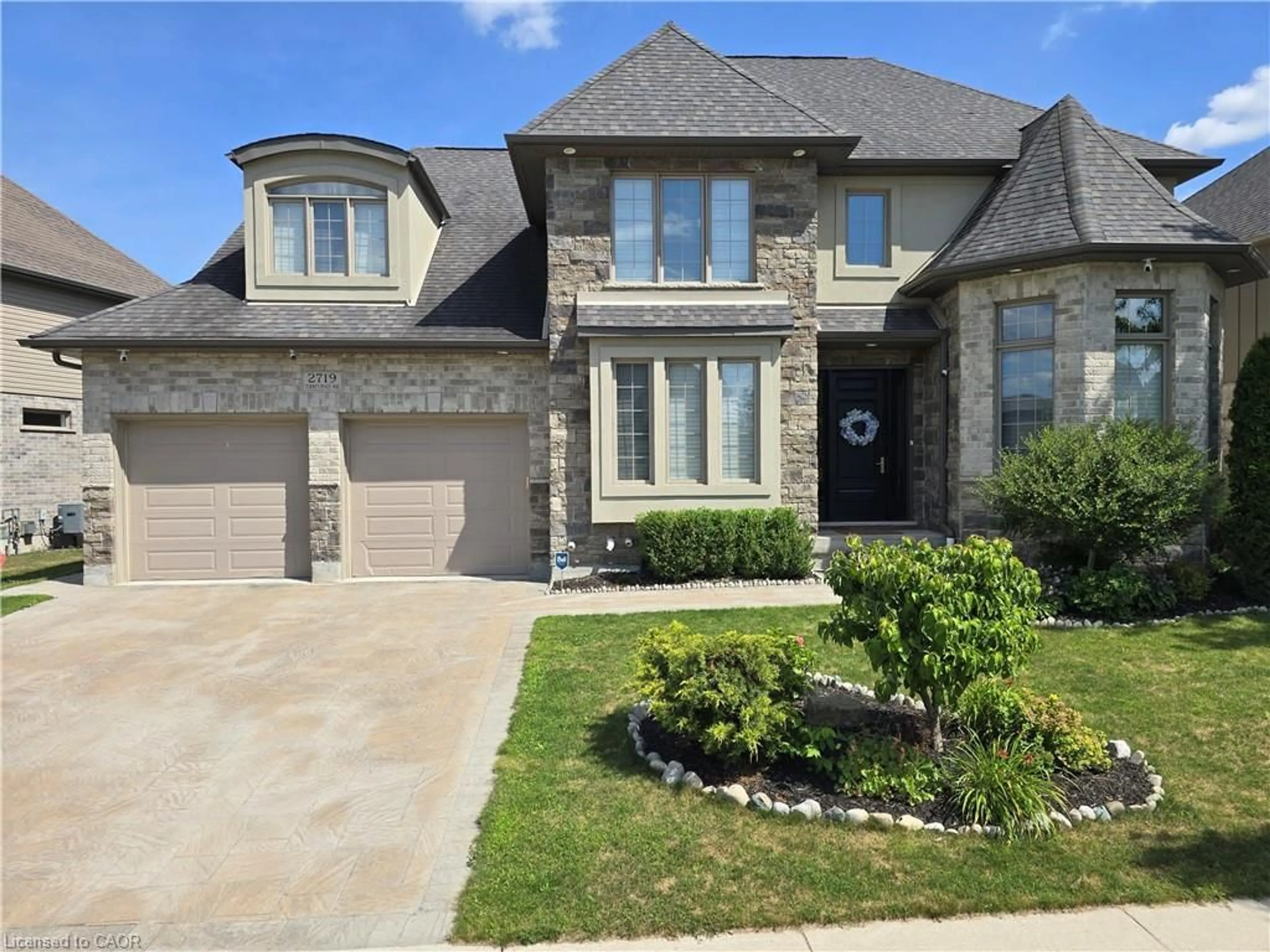 Home with brick exterior material, street for 2719 Torrey Pines Way, London Ontario N6G 0K5