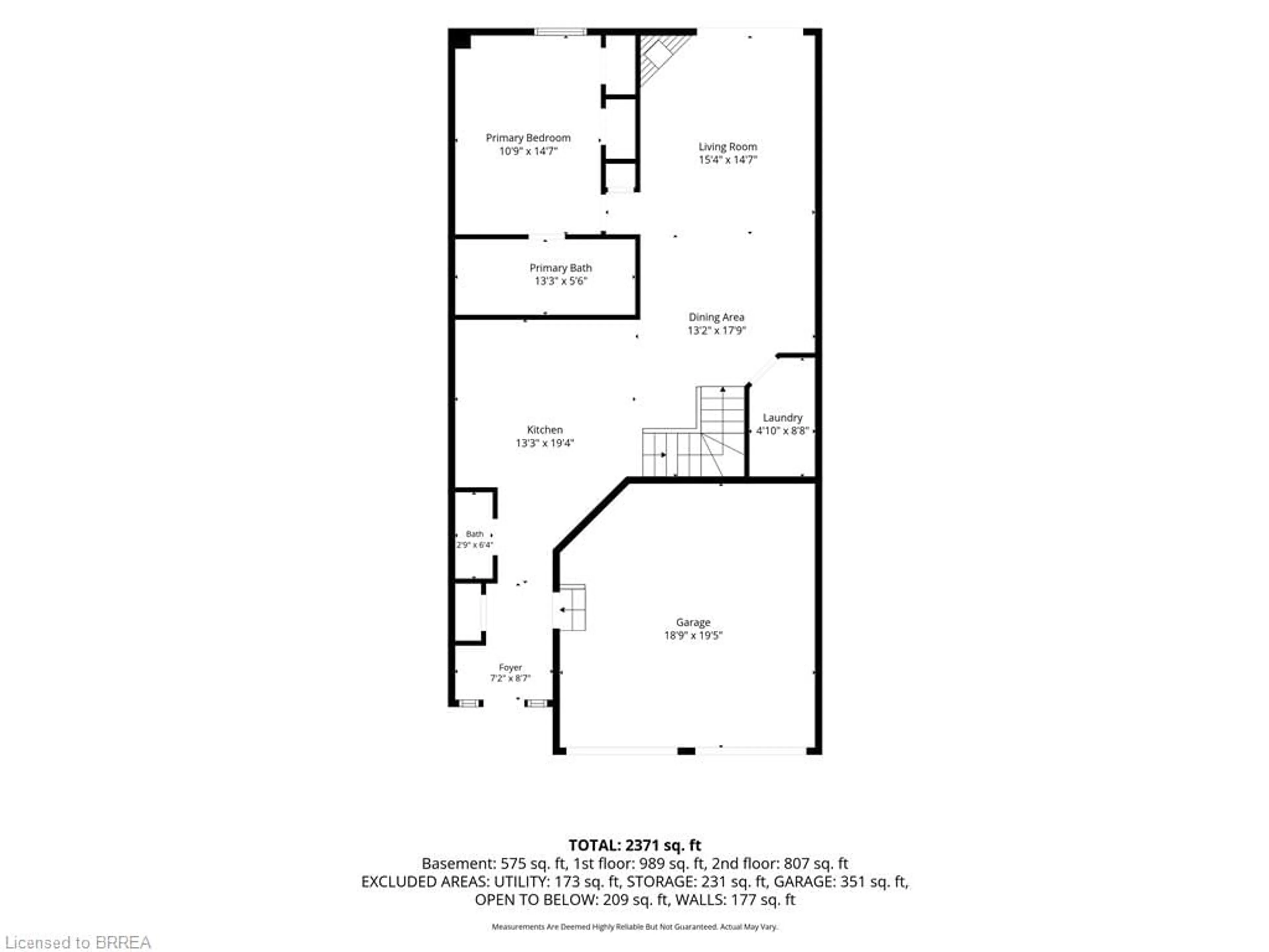 Floor plan for 655 Park Rd #13, Brantford Ontario N3R 0A2