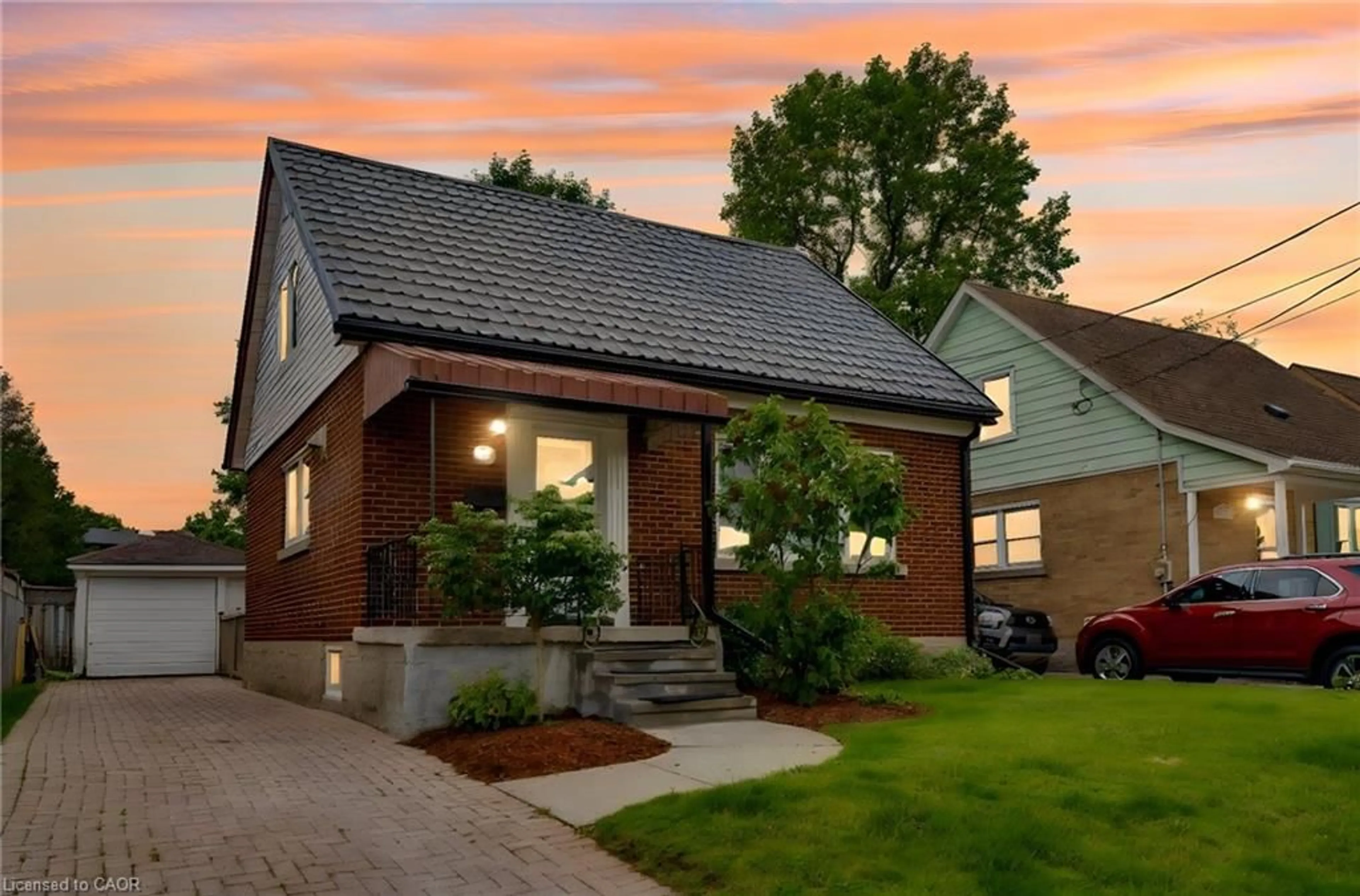 Home with brick exterior material, street for 43 Brick St, Kitchener Ontario N2H 3L2