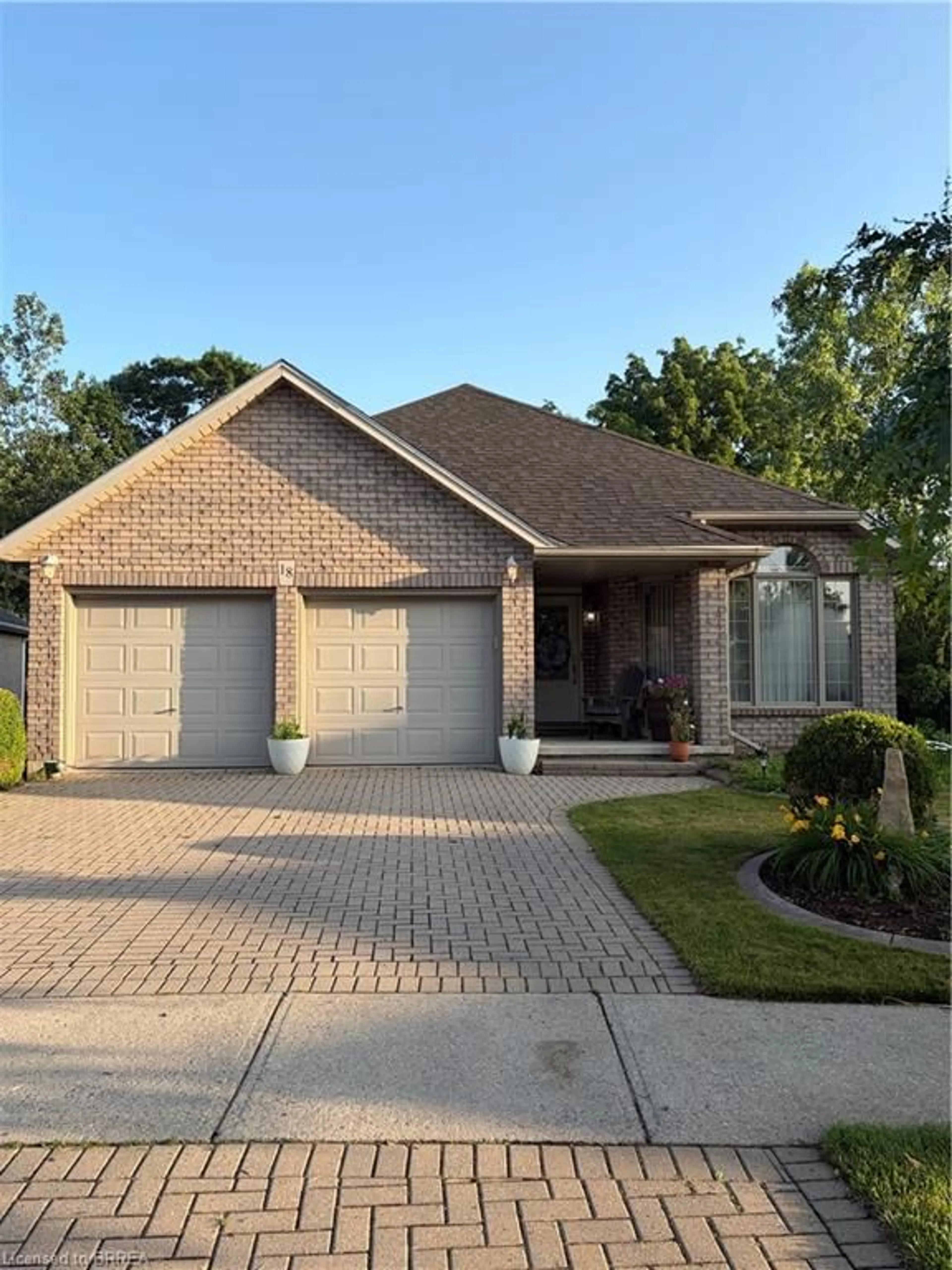 Home with brick exterior material, street for 18 Maich Cres, Brantford Ontario N3T 6P1