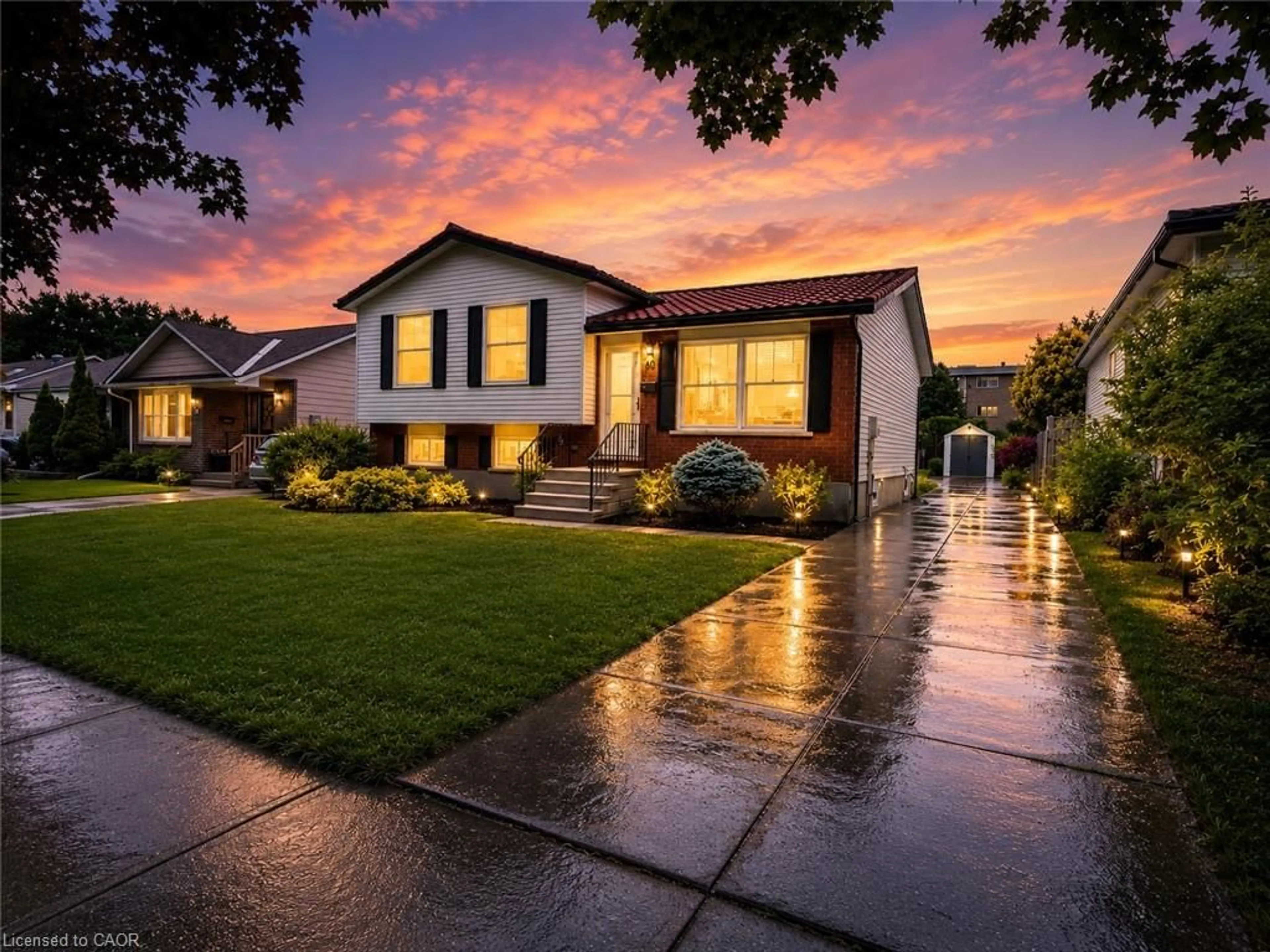 Home with vinyl exterior material, street for 60 Nethercott Dr, Stratford Ontario N5A 7G4