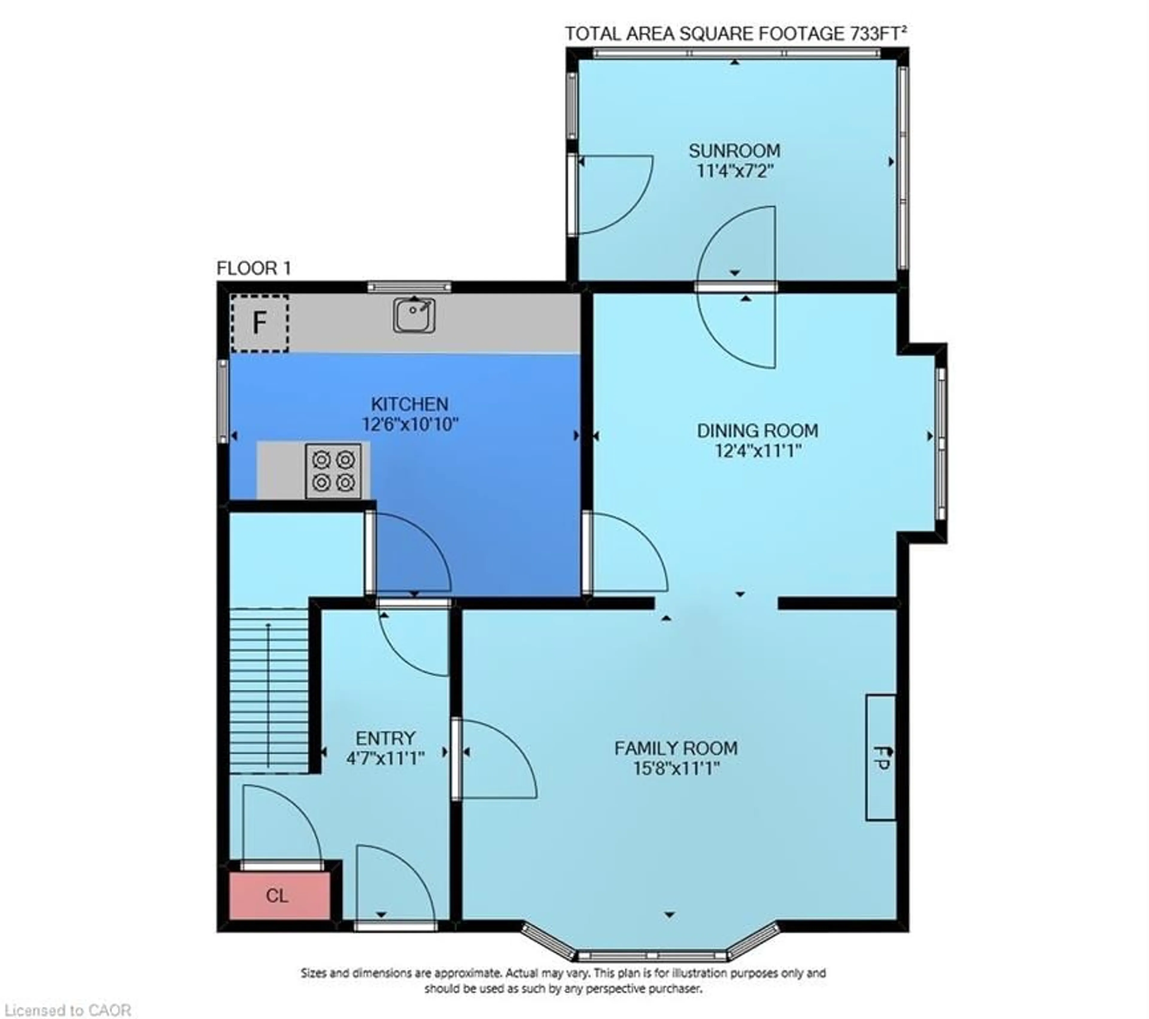 Floor plan for 20 Cameron Ave, Hamilton Ontario L8K 2W8