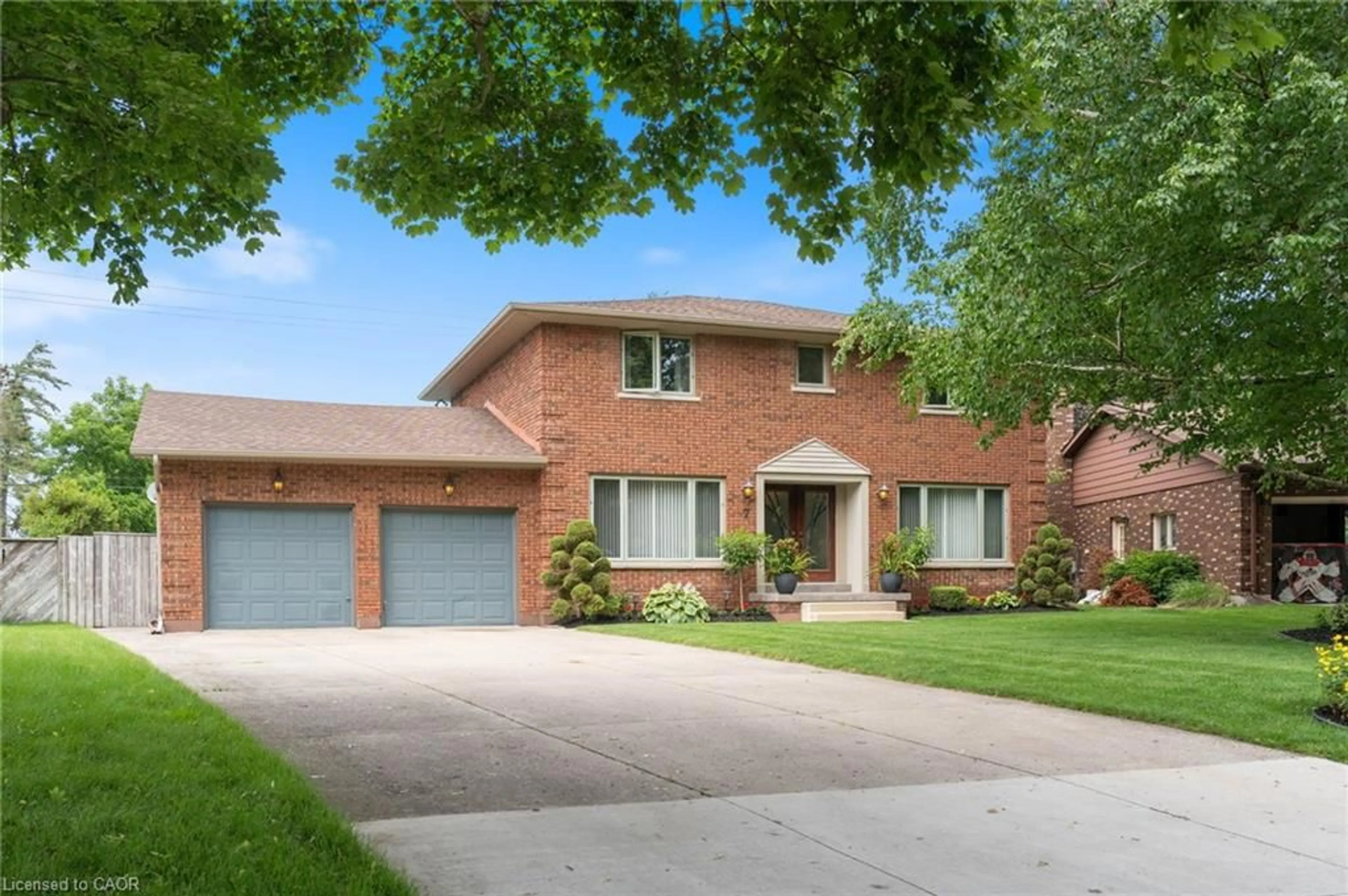 Home with brick exterior material, street for 7 Thomson Rd, Simcoe Ontario N3Y 5A2