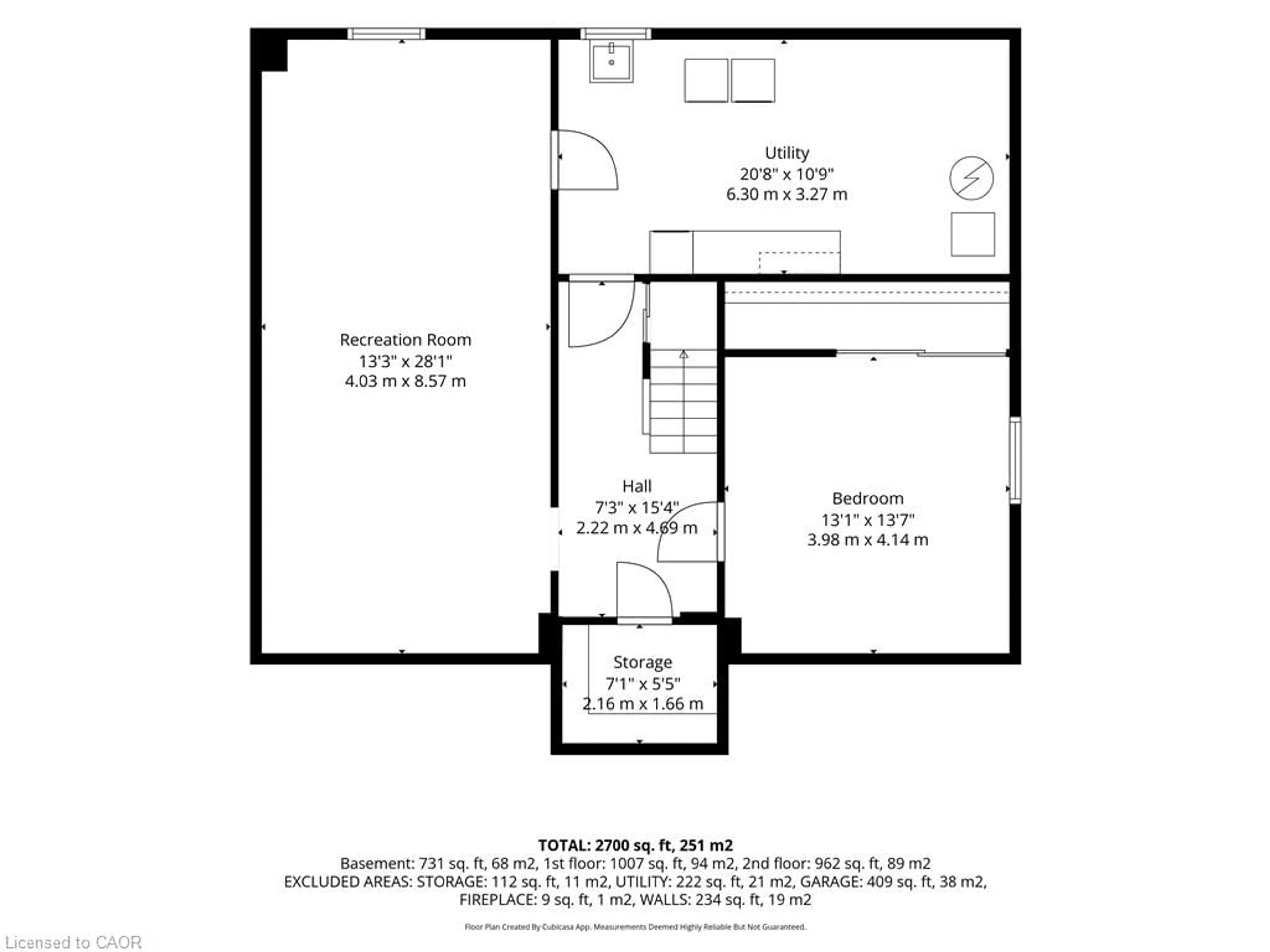Floor plan for 7 Thomson Rd, Simcoe Ontario N3Y 5A2