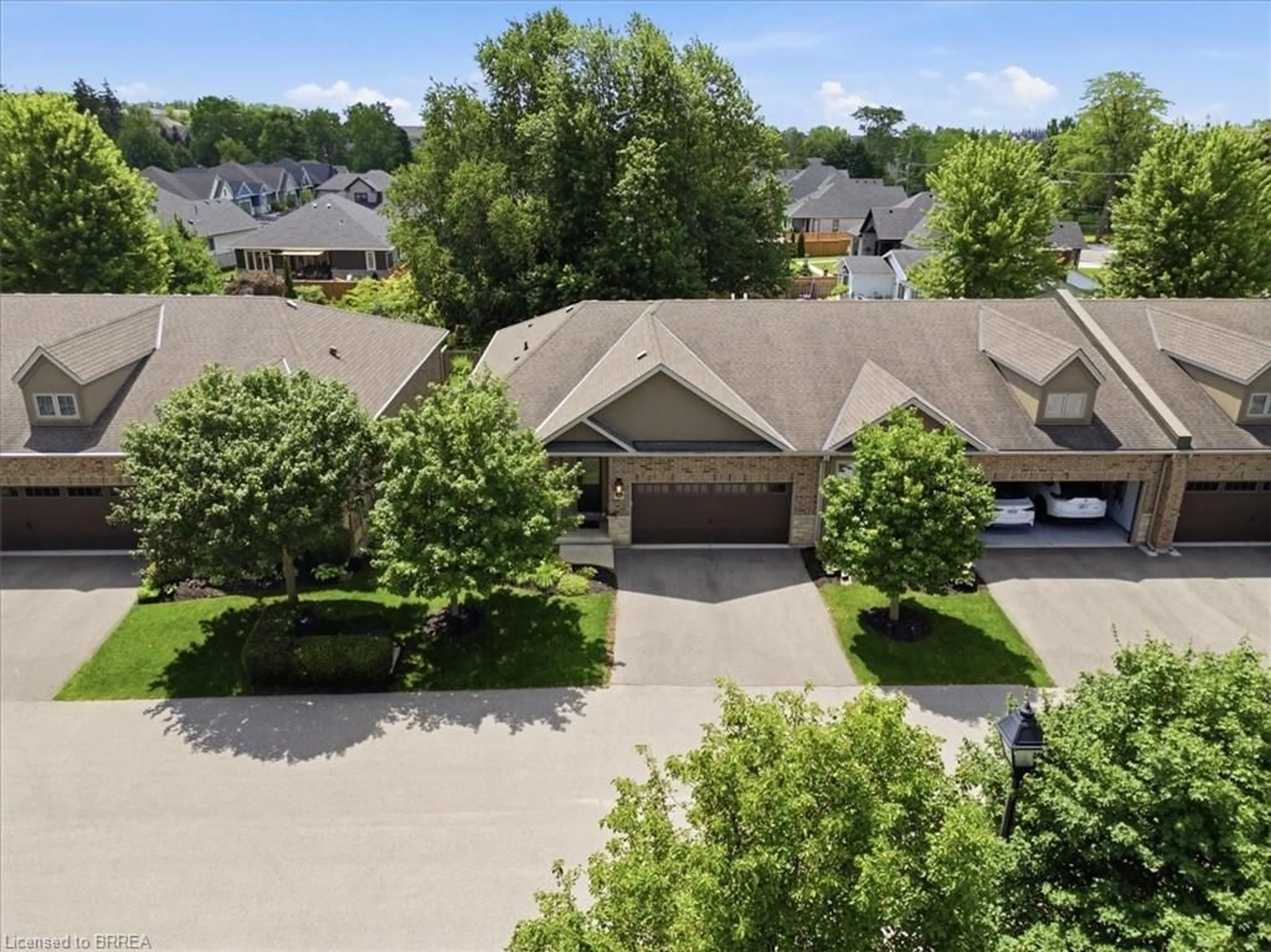 A pic from outside/outdoor area/front of a property/back of a property/a pic from drone, street for 30 Cedar St #4, Paris Ontario N3L 0A1
